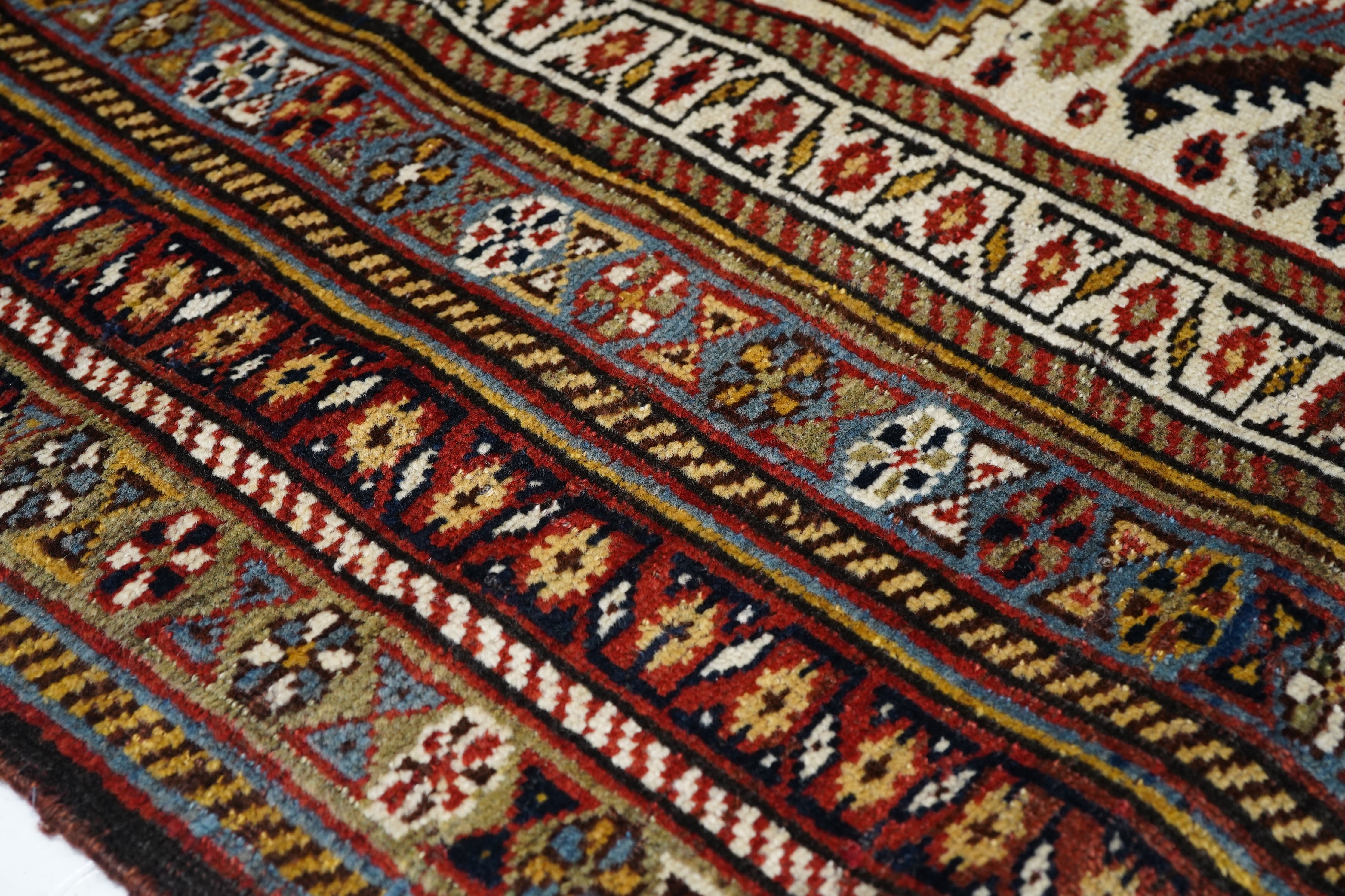 Antique Khamseh Tribal Rug 5'8'' x 9'3''