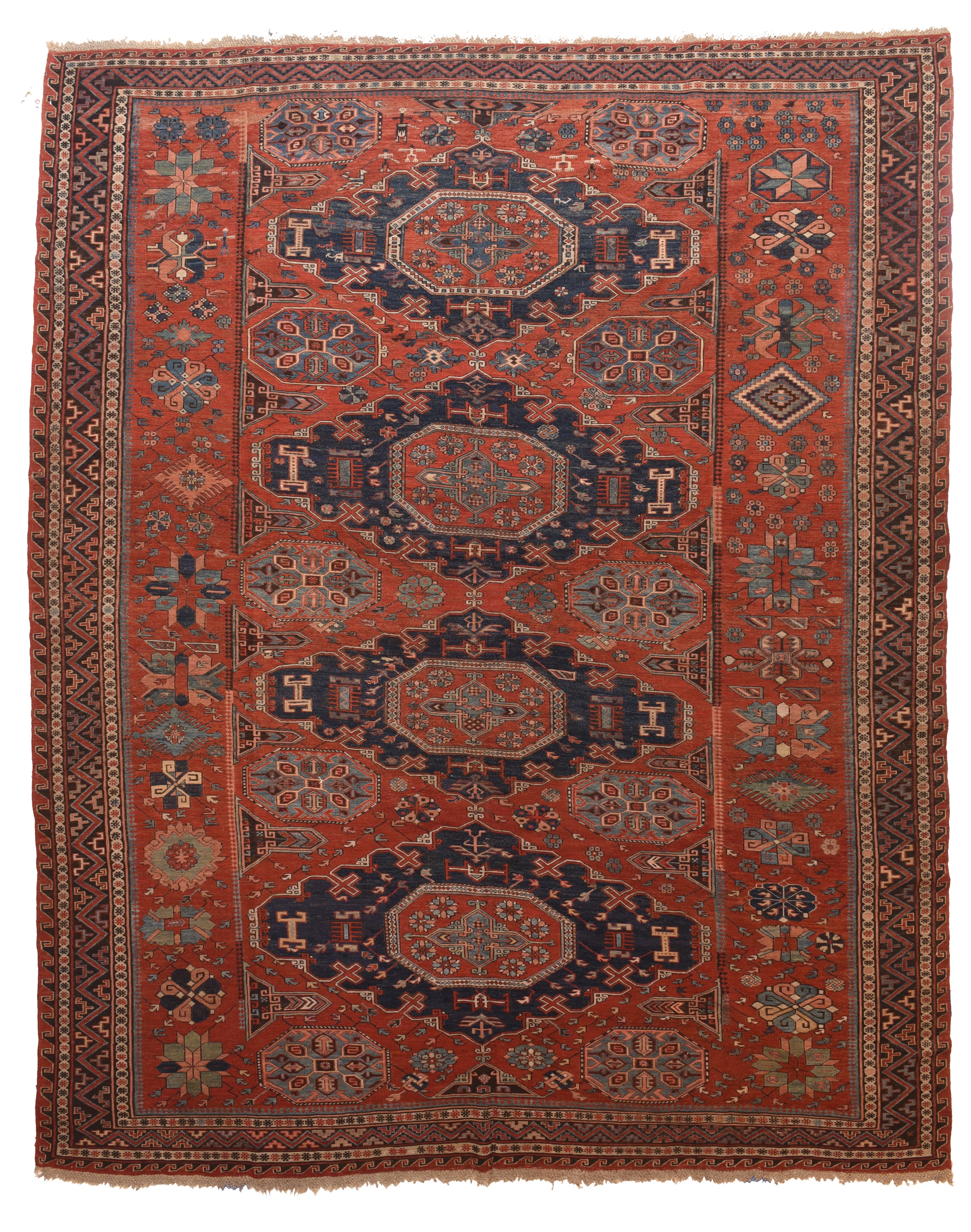Antique Sumak Rug 7'10'' x 9'10''