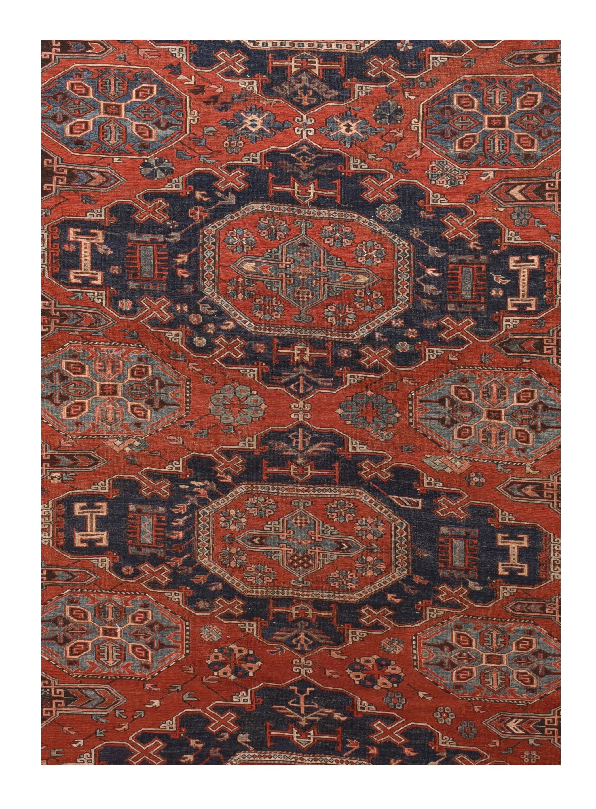 Antique Sumak Rug 7'10'' x 9'10''