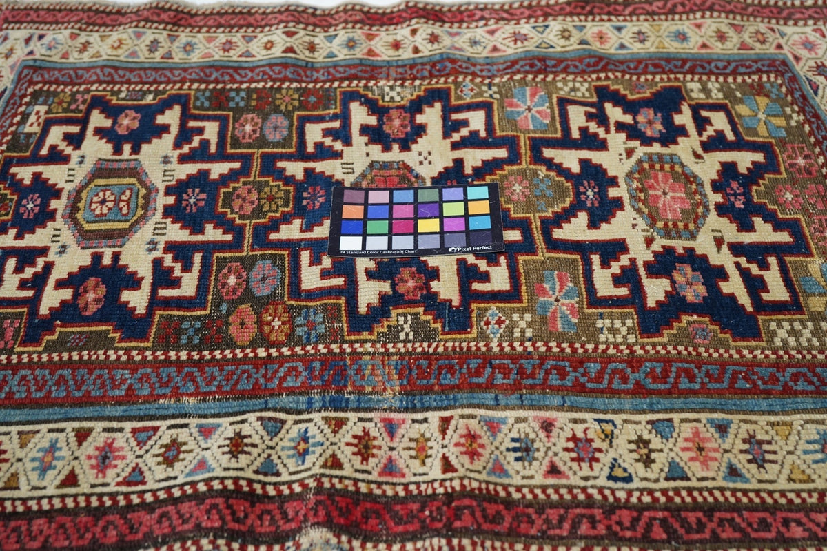 Antique Caucasian Shirvan Rug 2'7'' x 3'2''