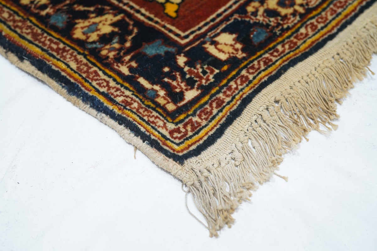 Antique Haji Jalili Tabriz Rug 4'5'' x 5'11''