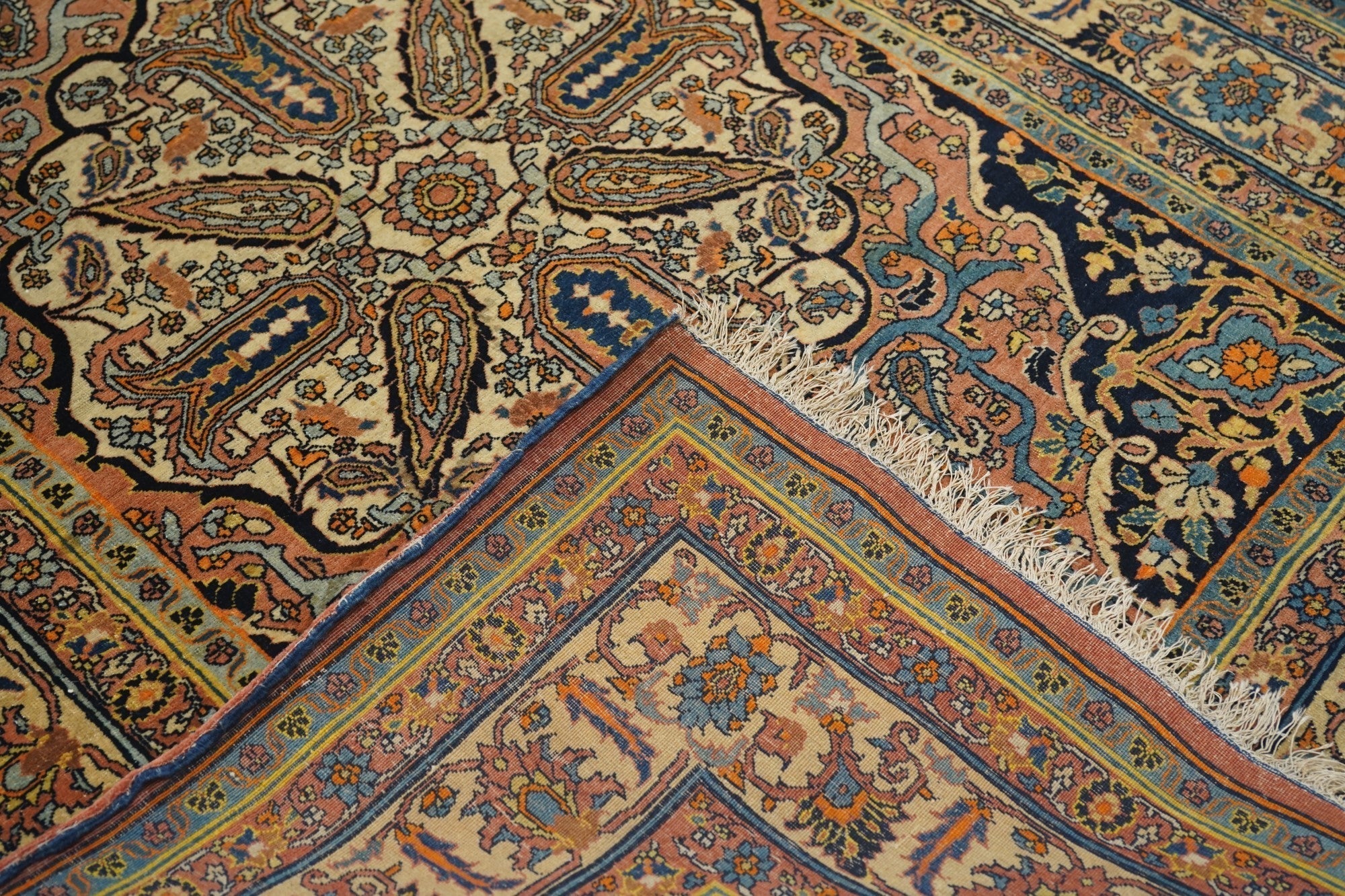 Antique Haji Jalili Tabriz Rug 4'4'' x 6'3''