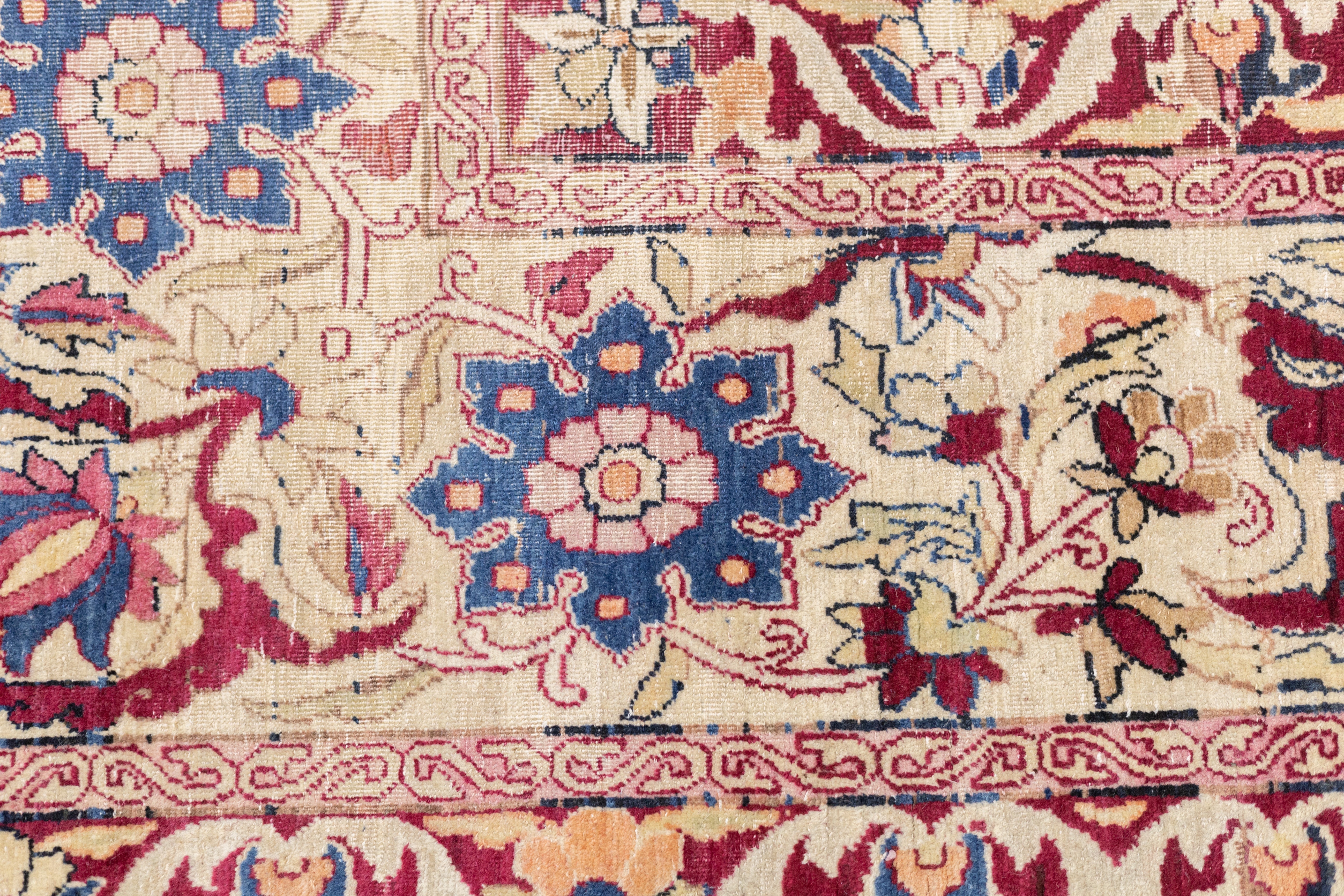 Antique Kerman Rug 10'8'' x 14'1''