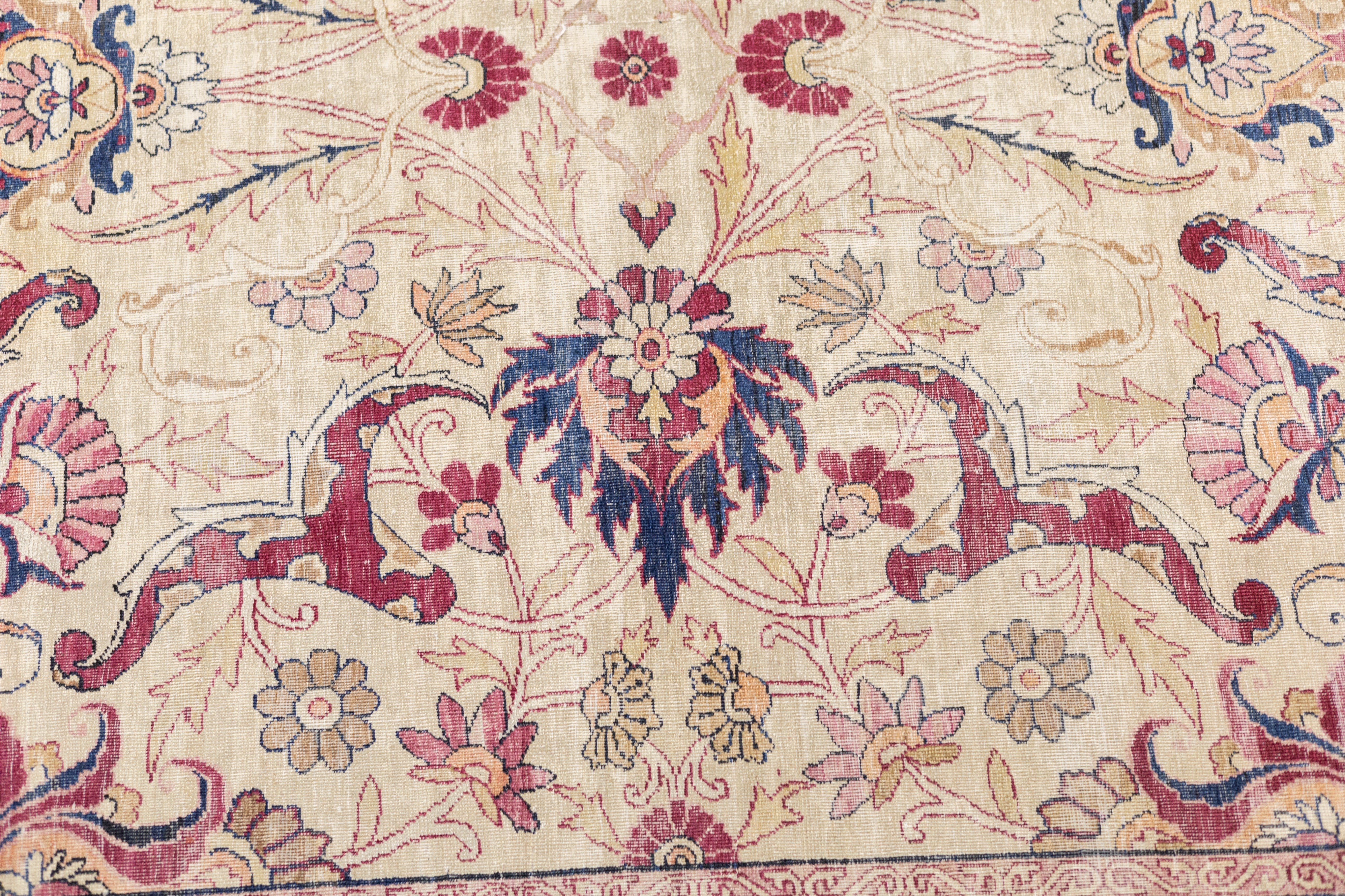 Antique Kerman Rug 10'8'' x 14'1''