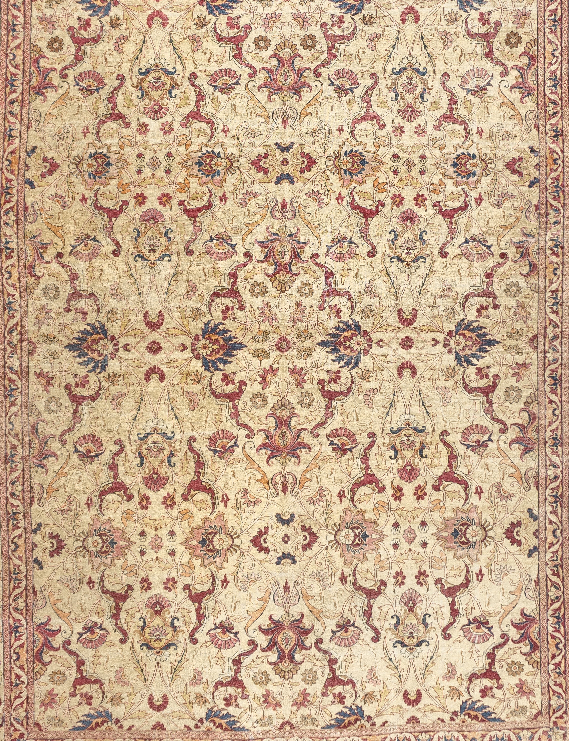 Antique Kerman Rug 10'8'' x 14'1''