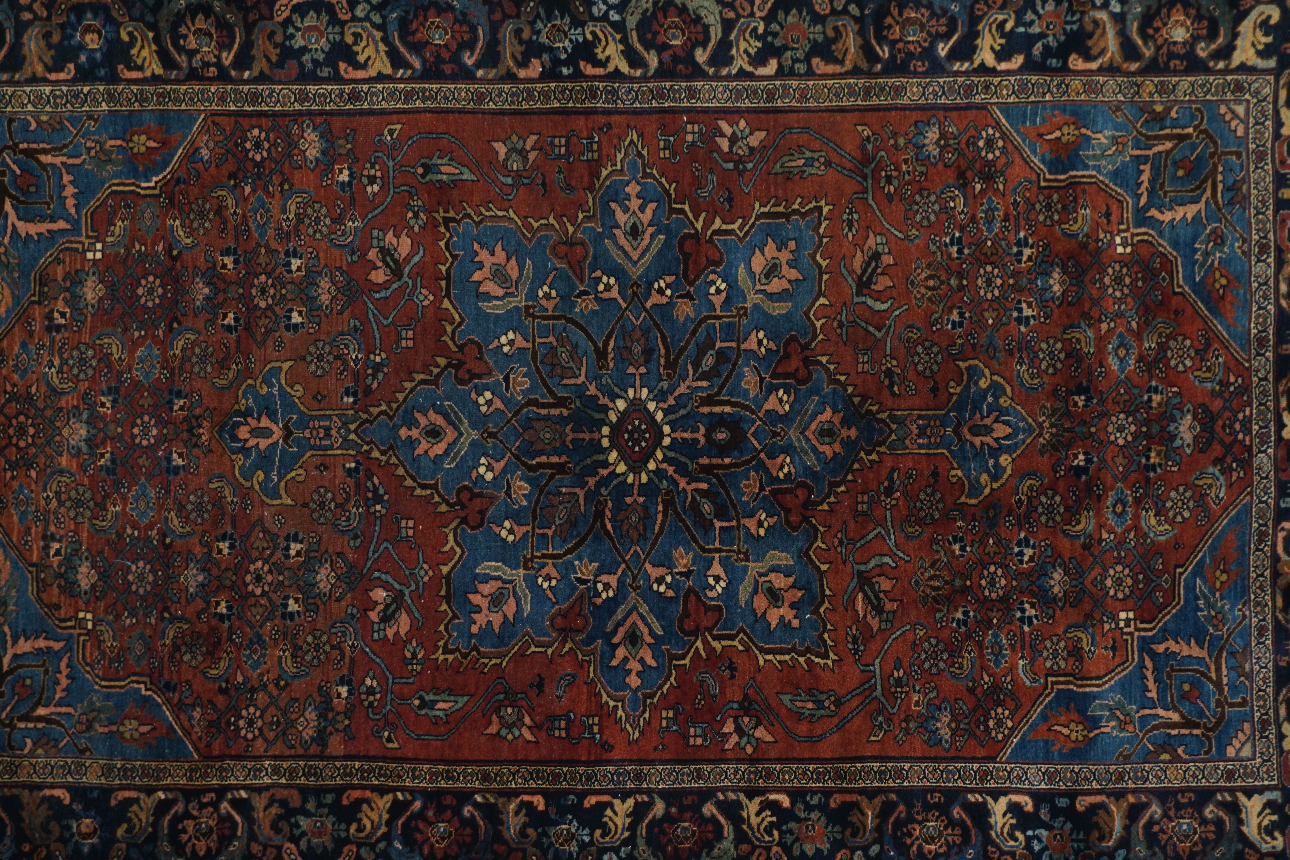 Antique Bidjar Rug 4'7'' x 7'0''