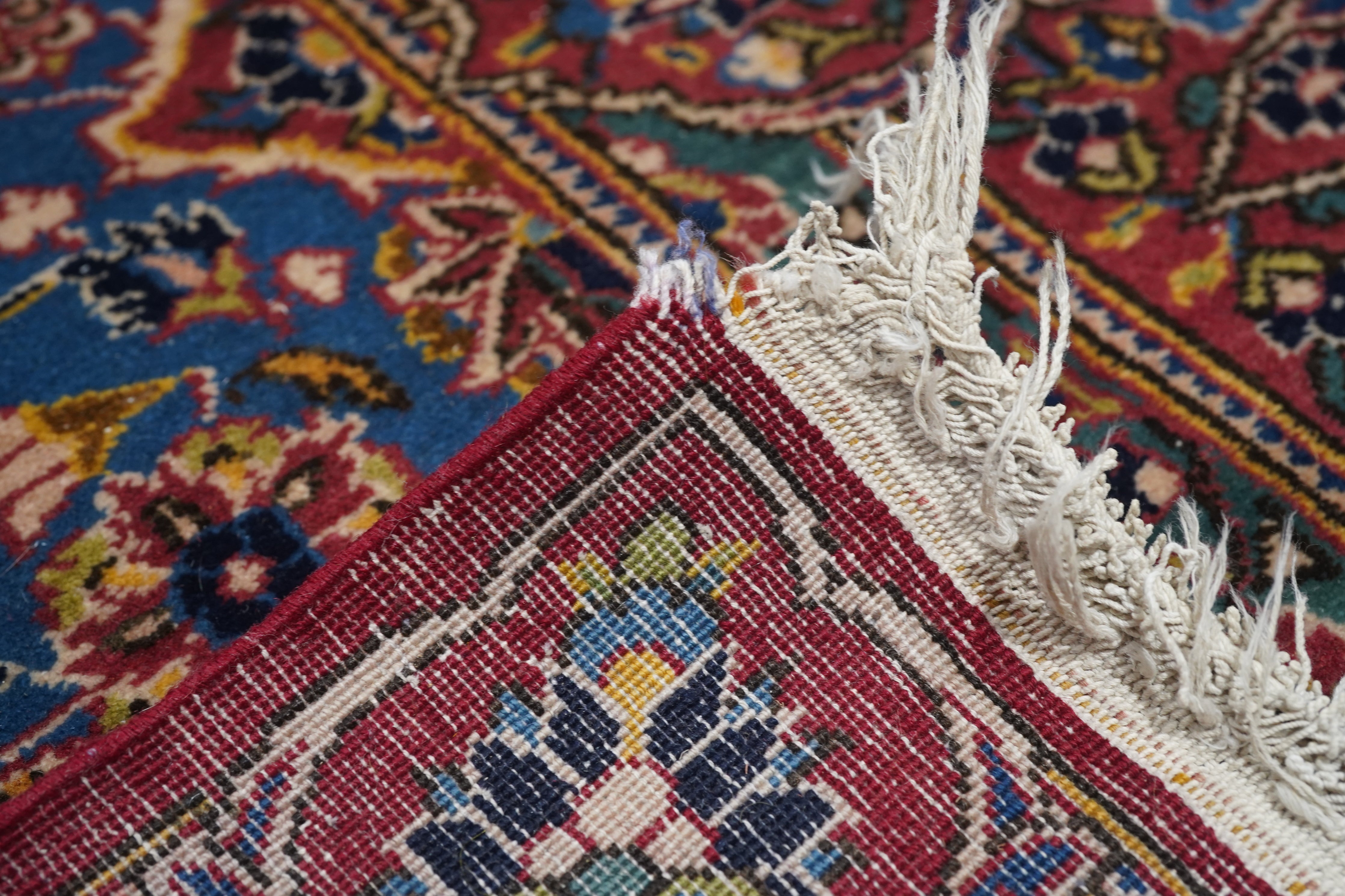 Vintage Kashan Rug 4'7'' x 6'10''