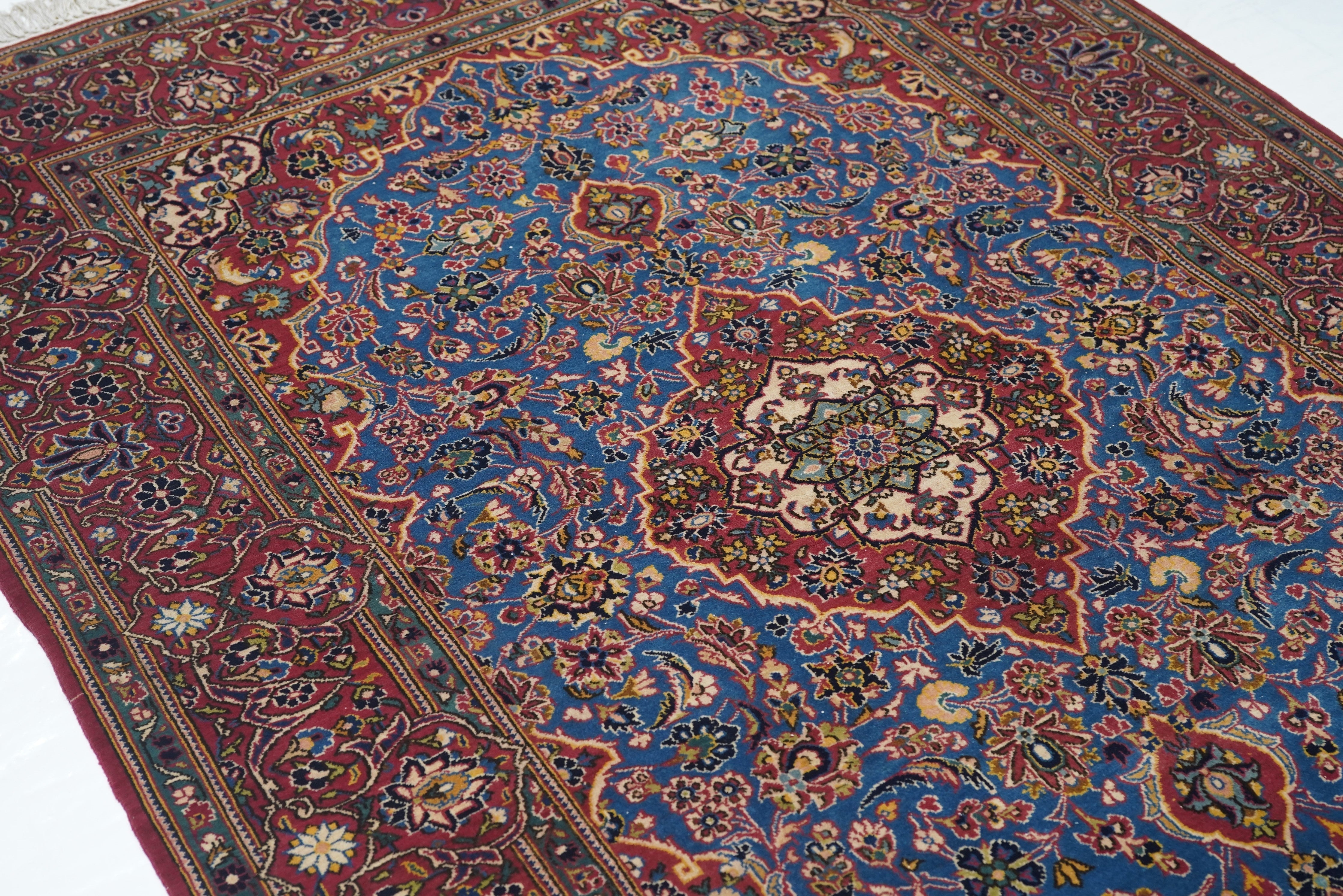Vintage Kashan Rug 4'7'' x 6'10''