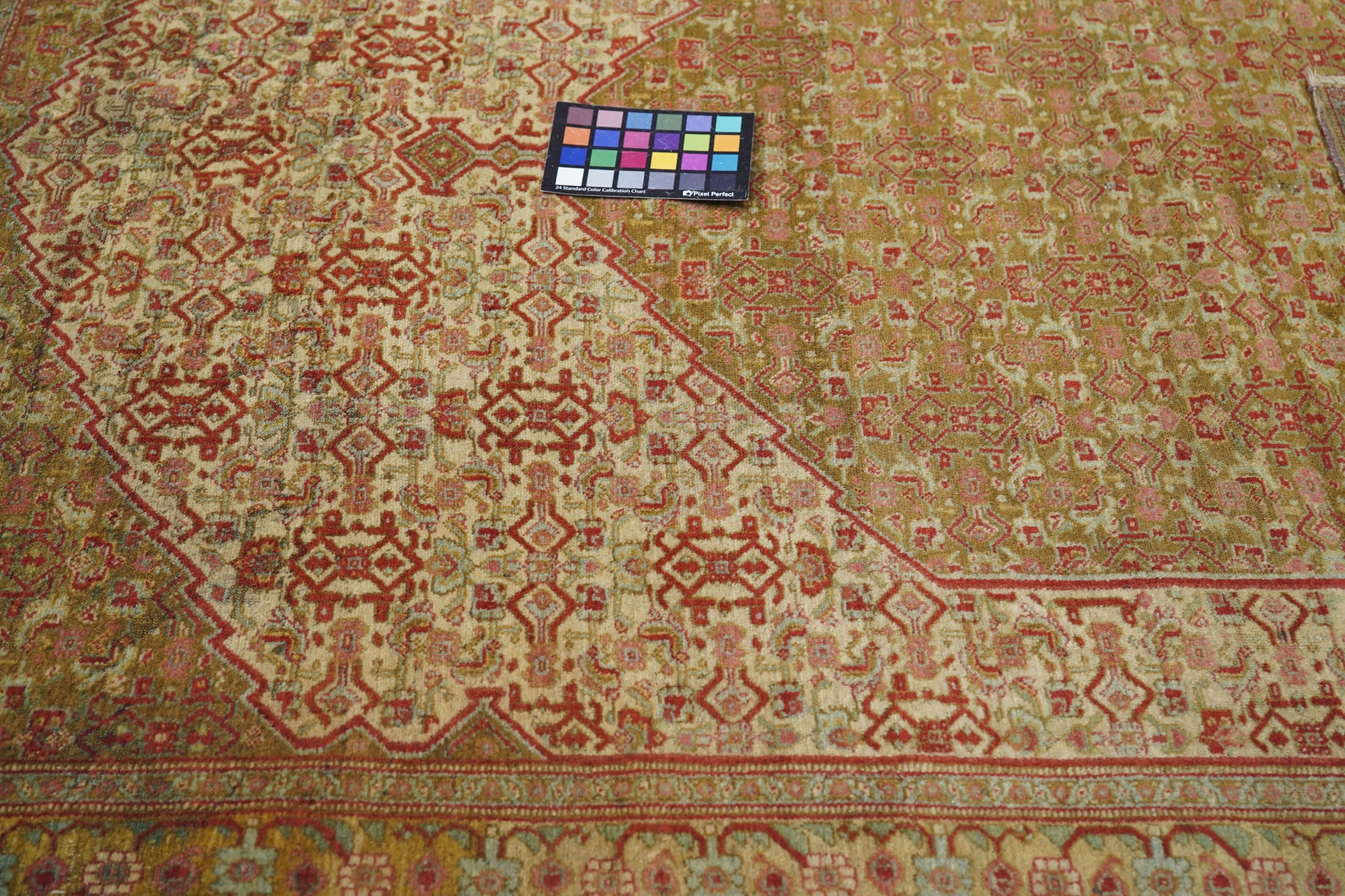Antique Senneh Rug 4'5'' x 6'2''