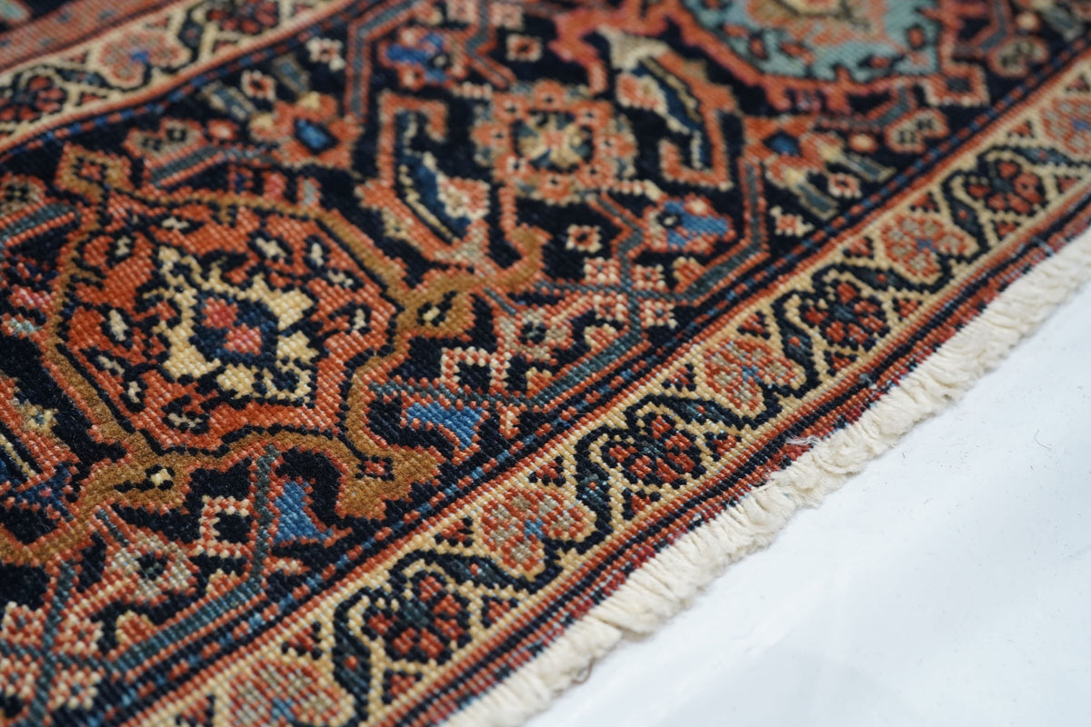 Antique Farahan Sarouk Rug 4'3'' x 6'5''