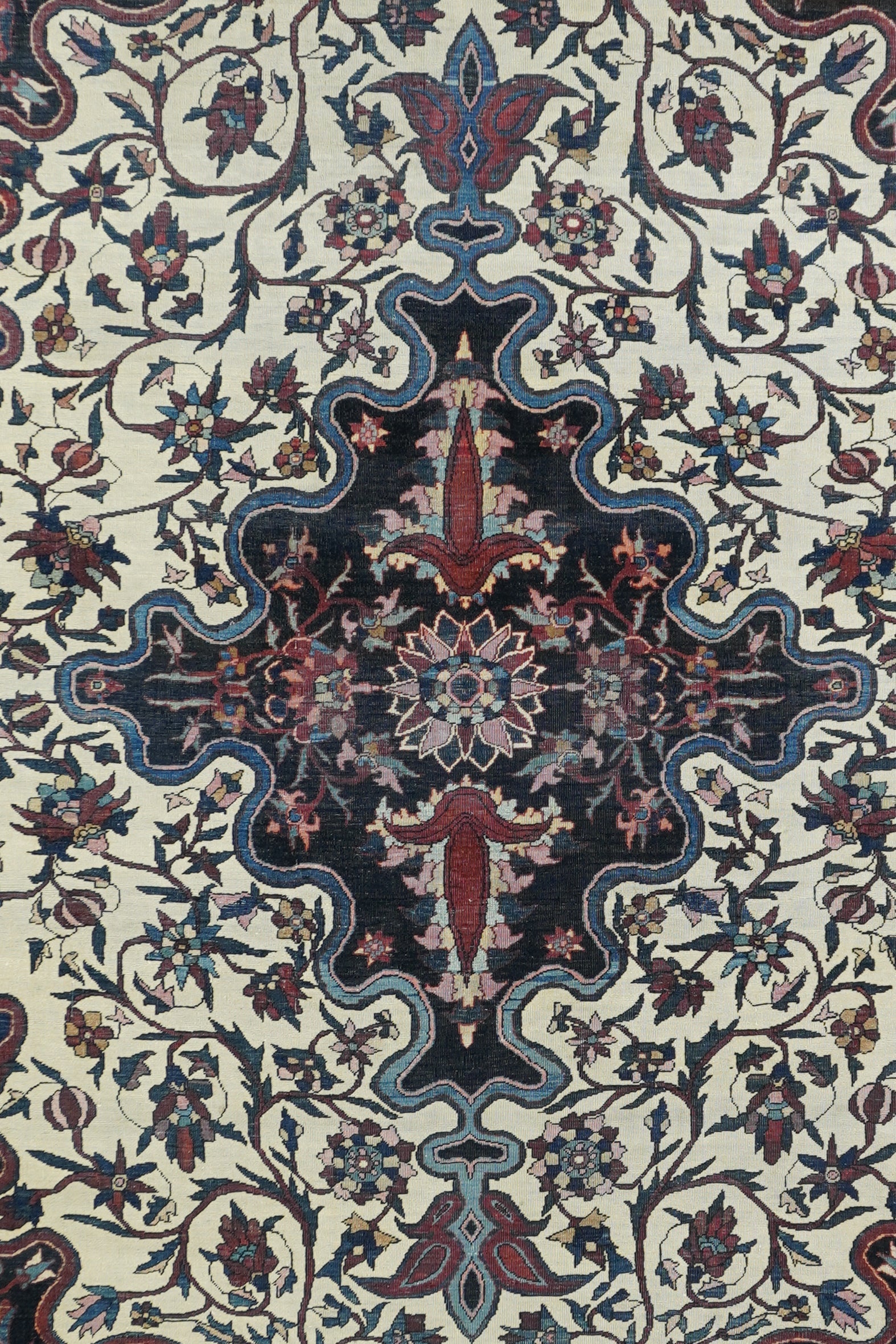 Antique Farahan Sarouk Rug 4'3'' x 6'5''