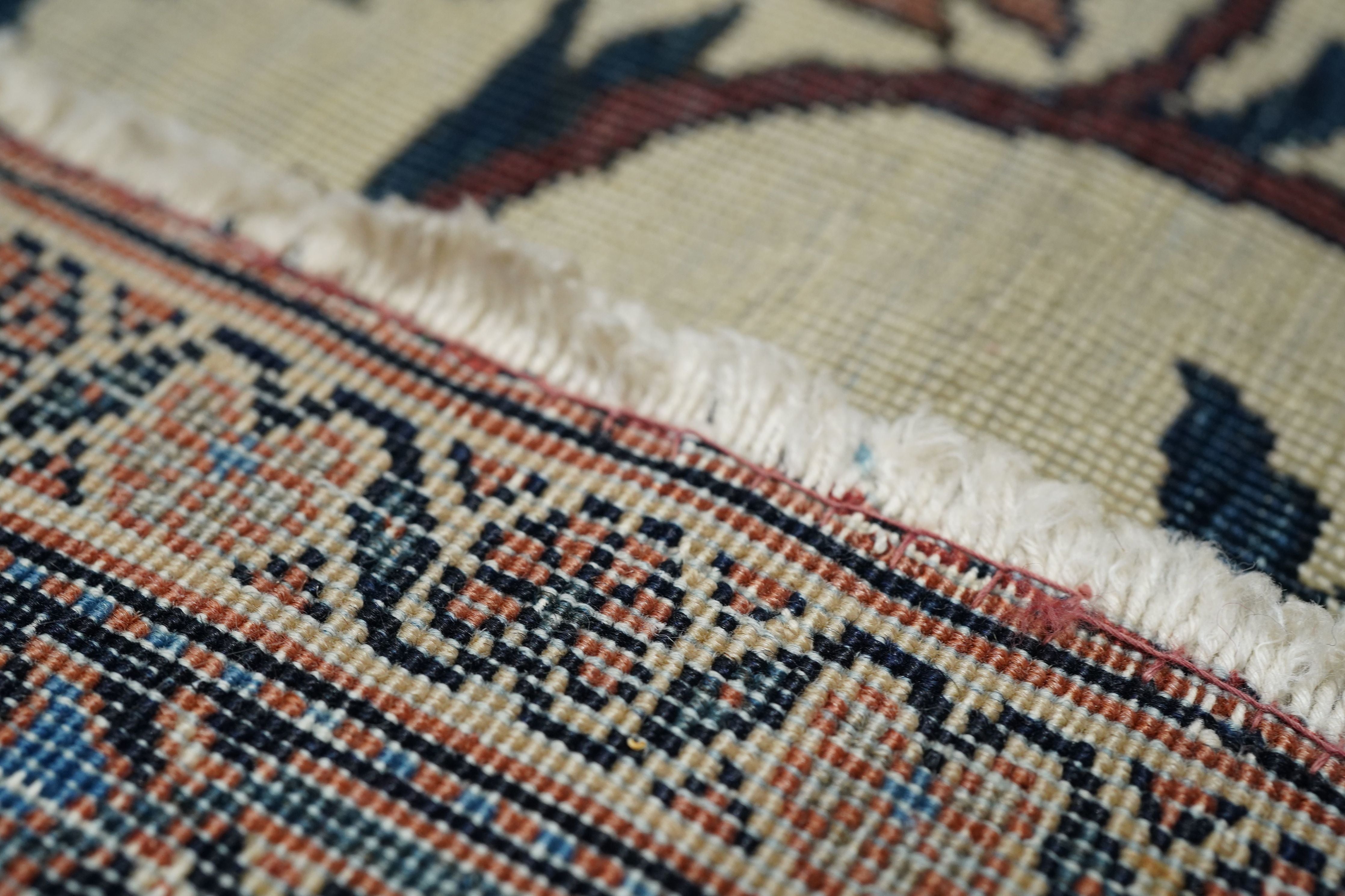 Antique Farahan Sarouk Rug 4'3'' x 6'5''