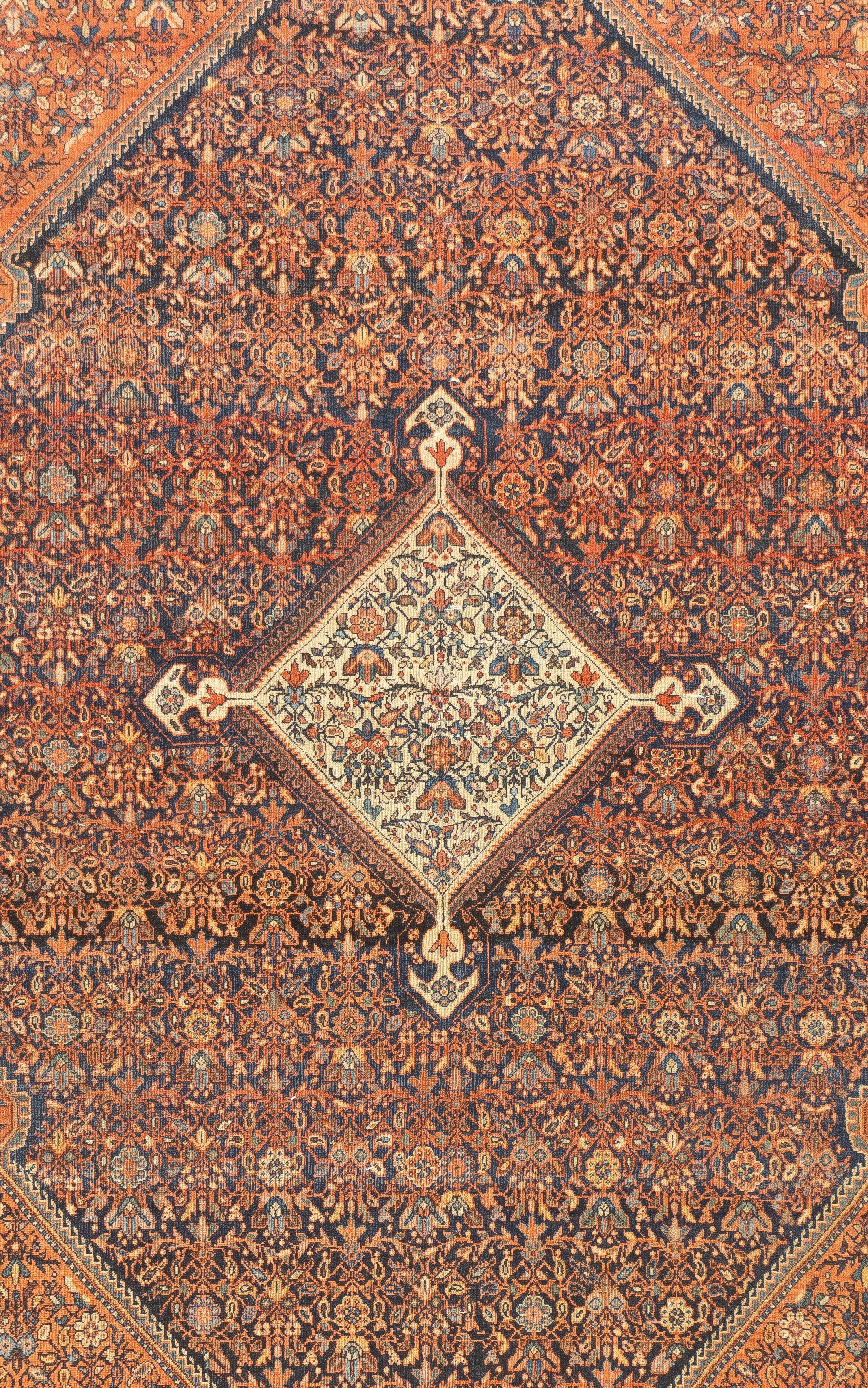 Antique Farahan Sarouk 4'1'' x 6'8''
