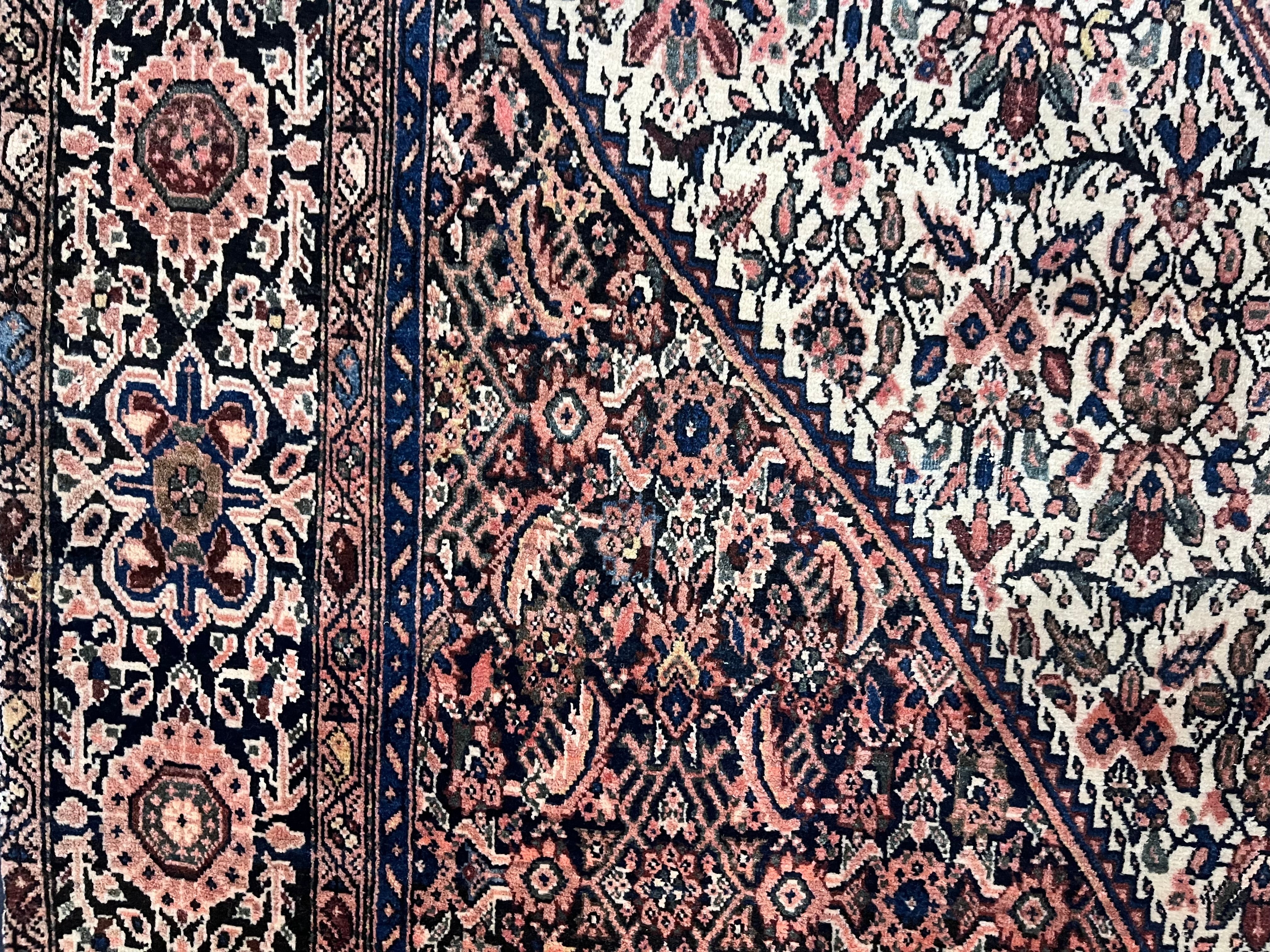 Antique Farahan Sarouk Rug 4' 3" x 6' 5"