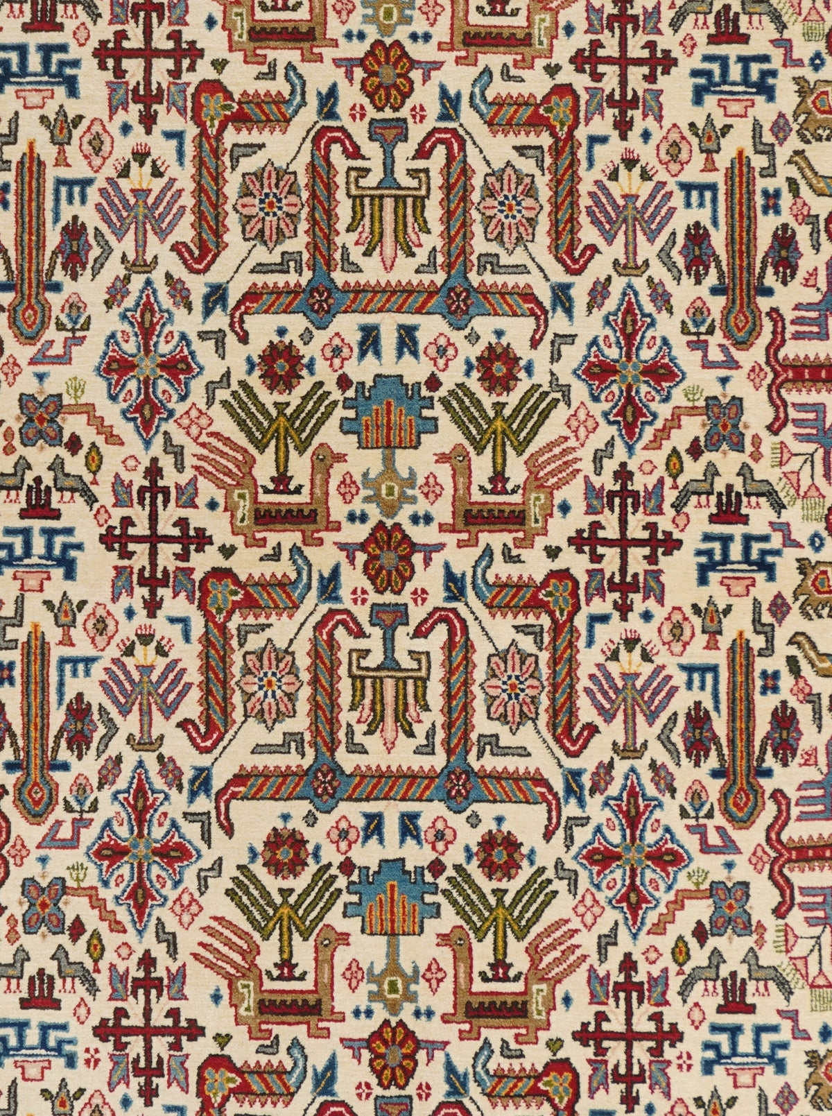 Vintage Fine Tehran Rug 4'4'' x 6'8''