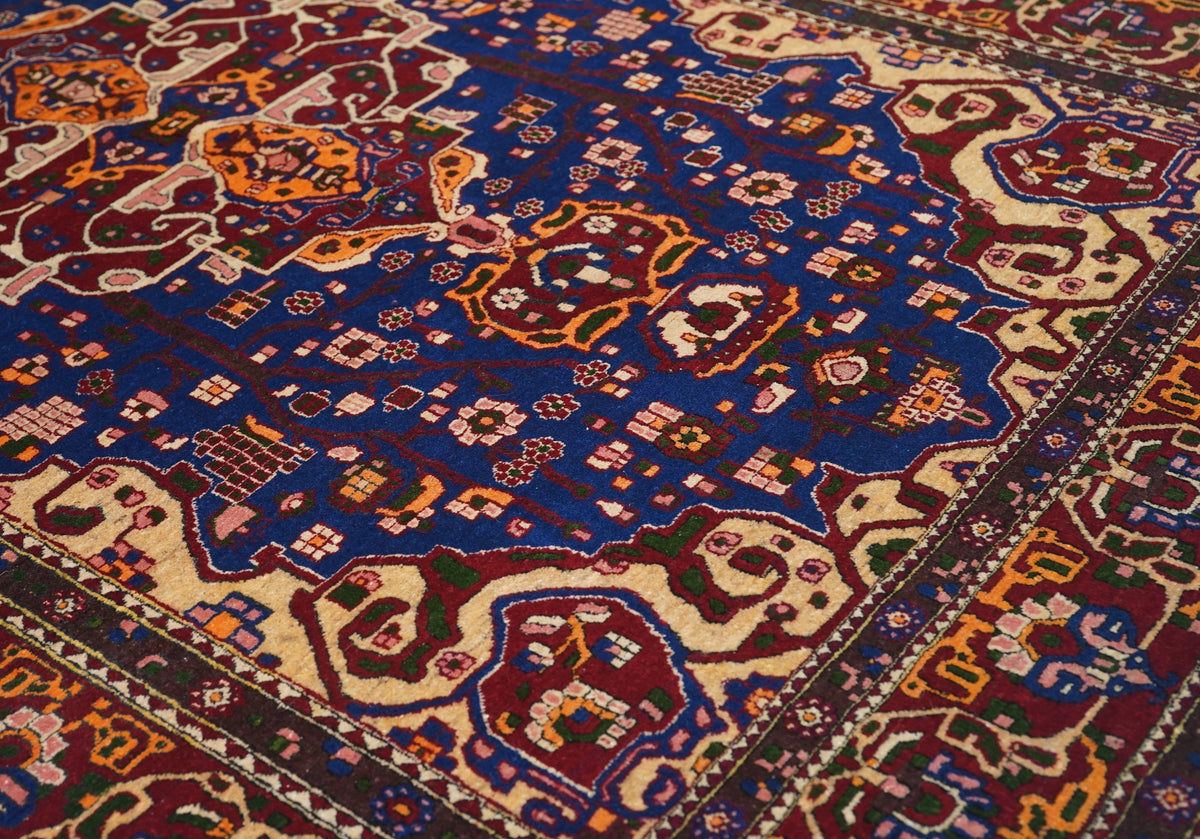 Vintage Isfahan Rug 4'9'' x 6'10''