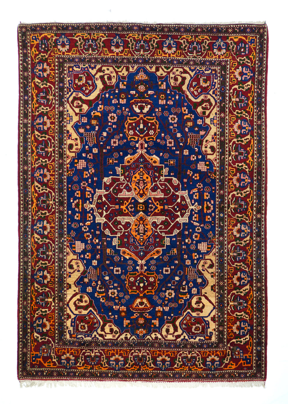 Vintage Isfahan Rug 4'9'' x 6'10''