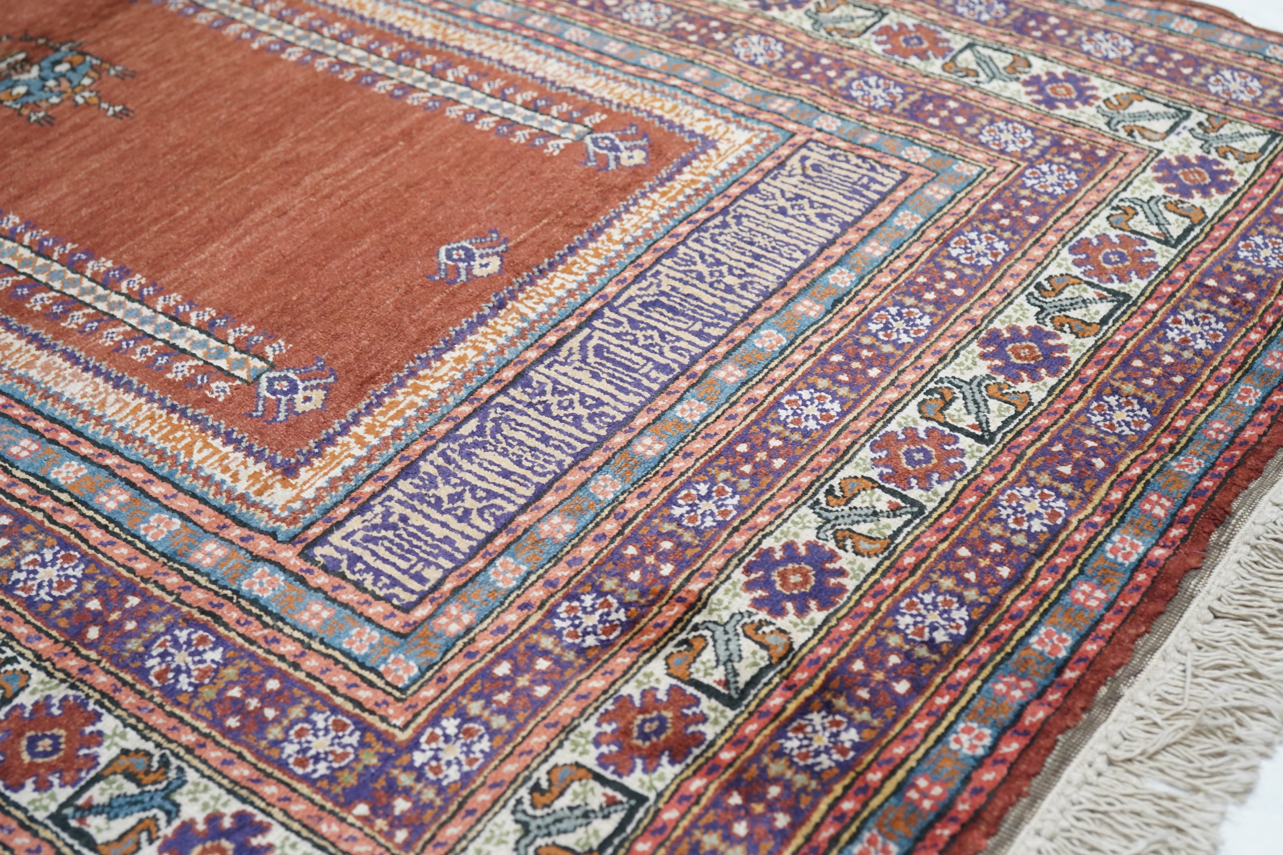 Vintage Turkish Rug 3'10'' x 5'9''