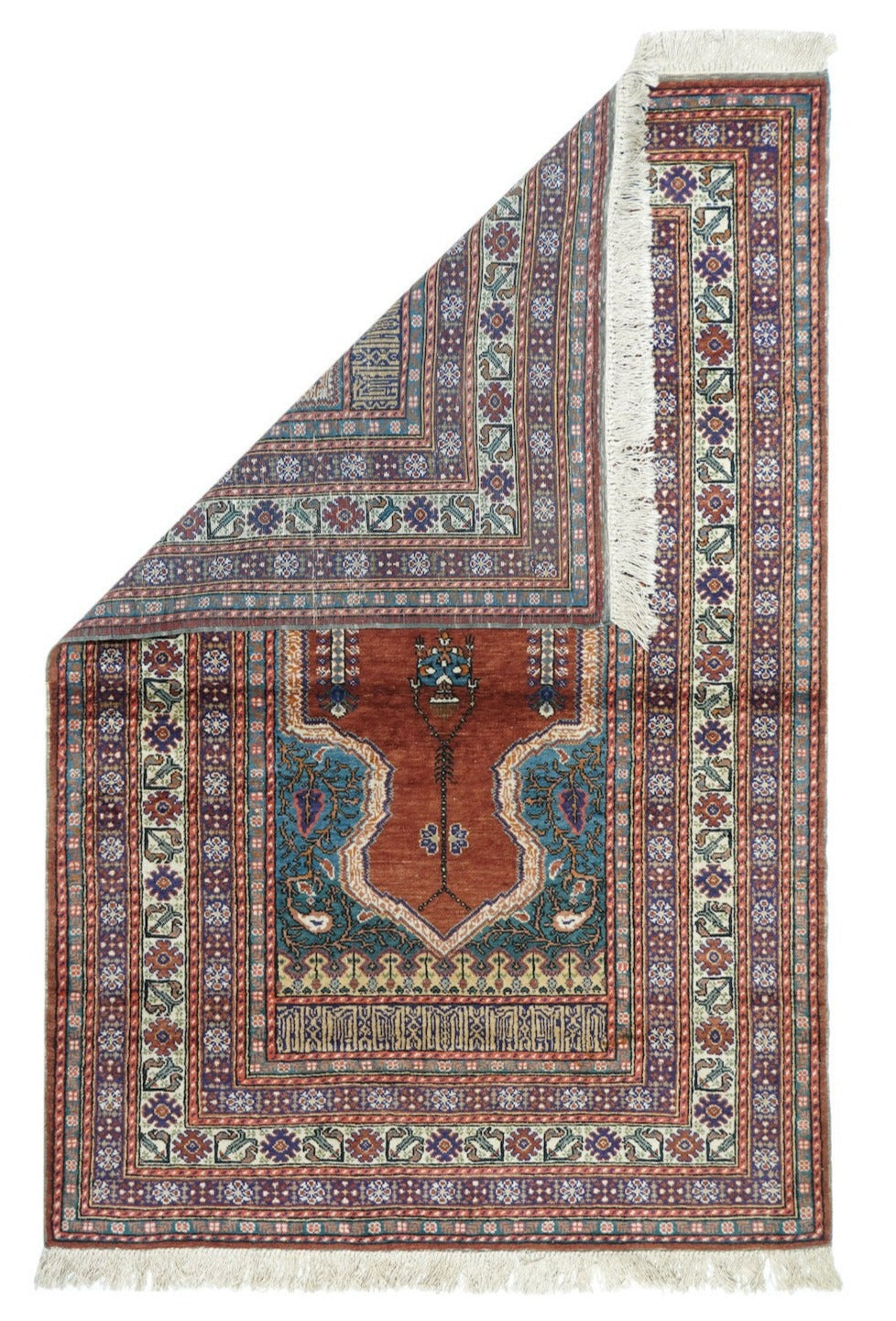Vintage Turkish Rug 3'10'' x 5'9''