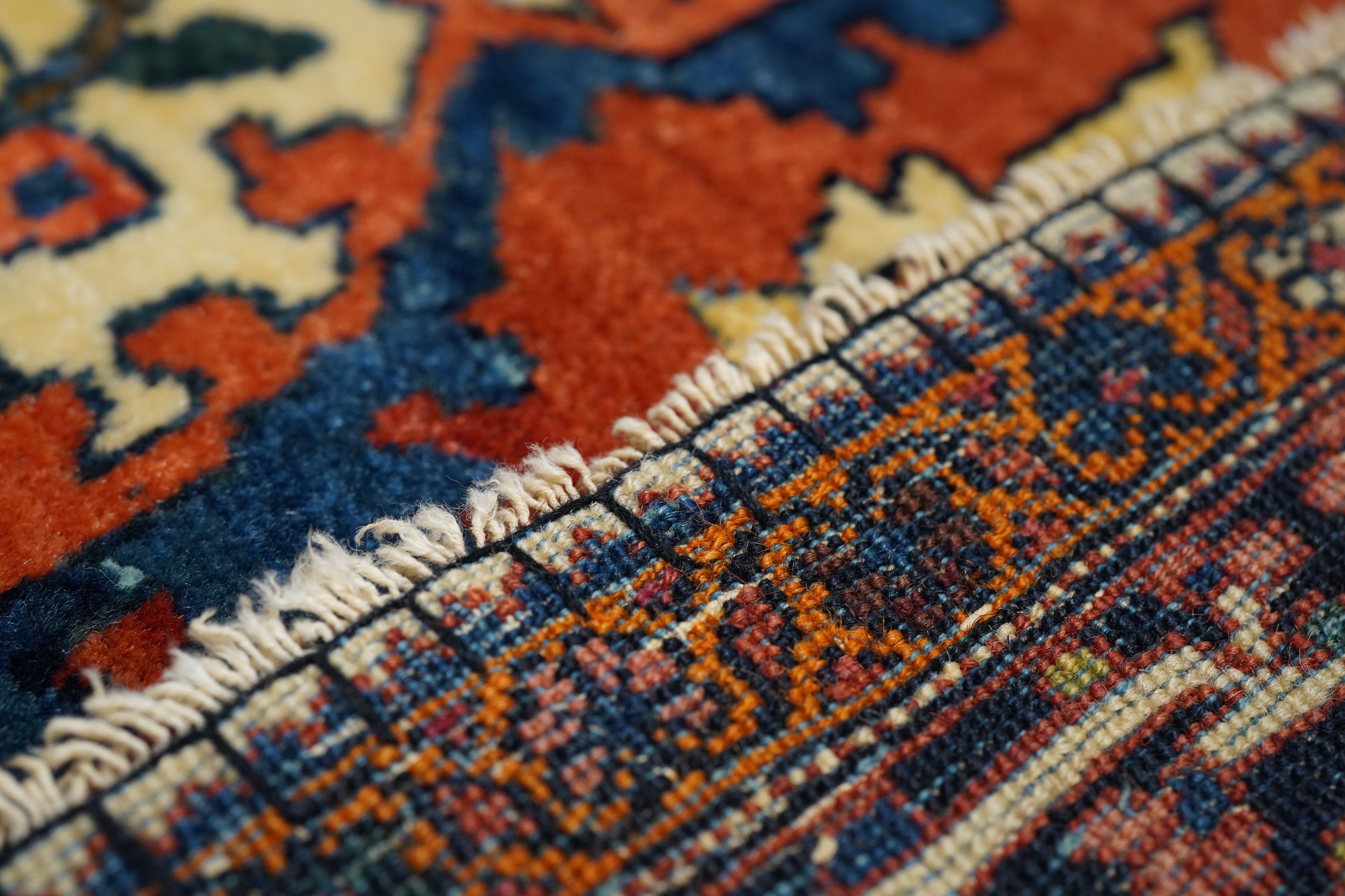 Antique Farahan Sarouk Rug 4'6'' x 7'0''