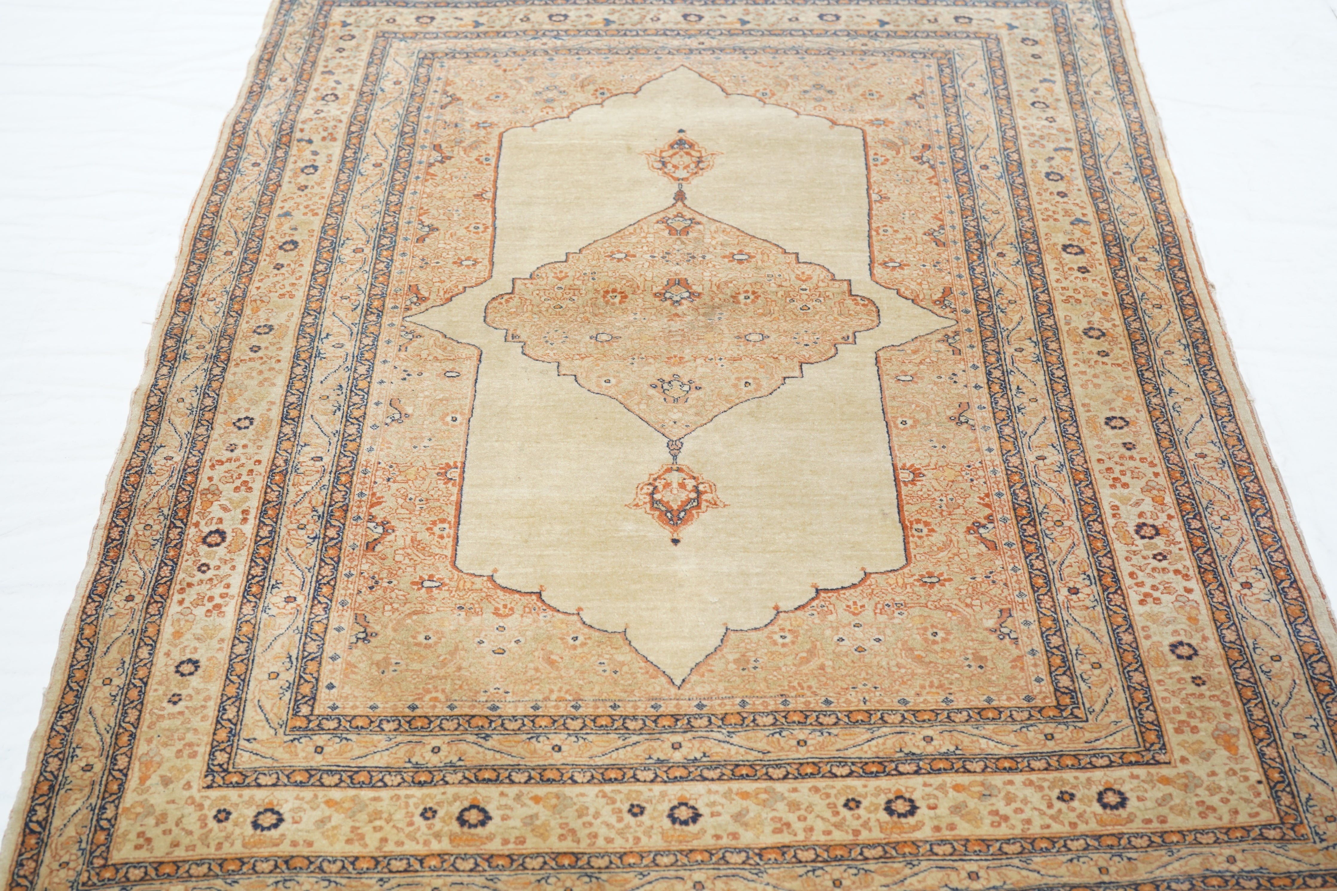 Antique Haji Jalili Tabriz Rug 4'2'' x 7'0"
