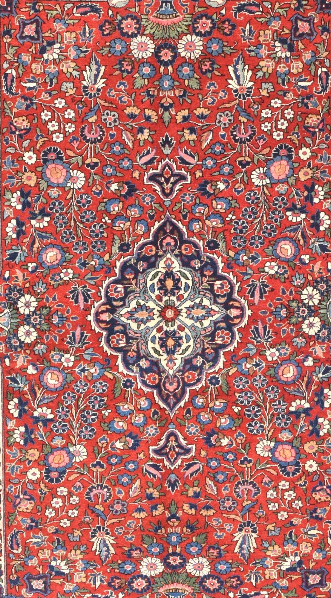 Antique Kashan Rug 4'4'' x 6'10''