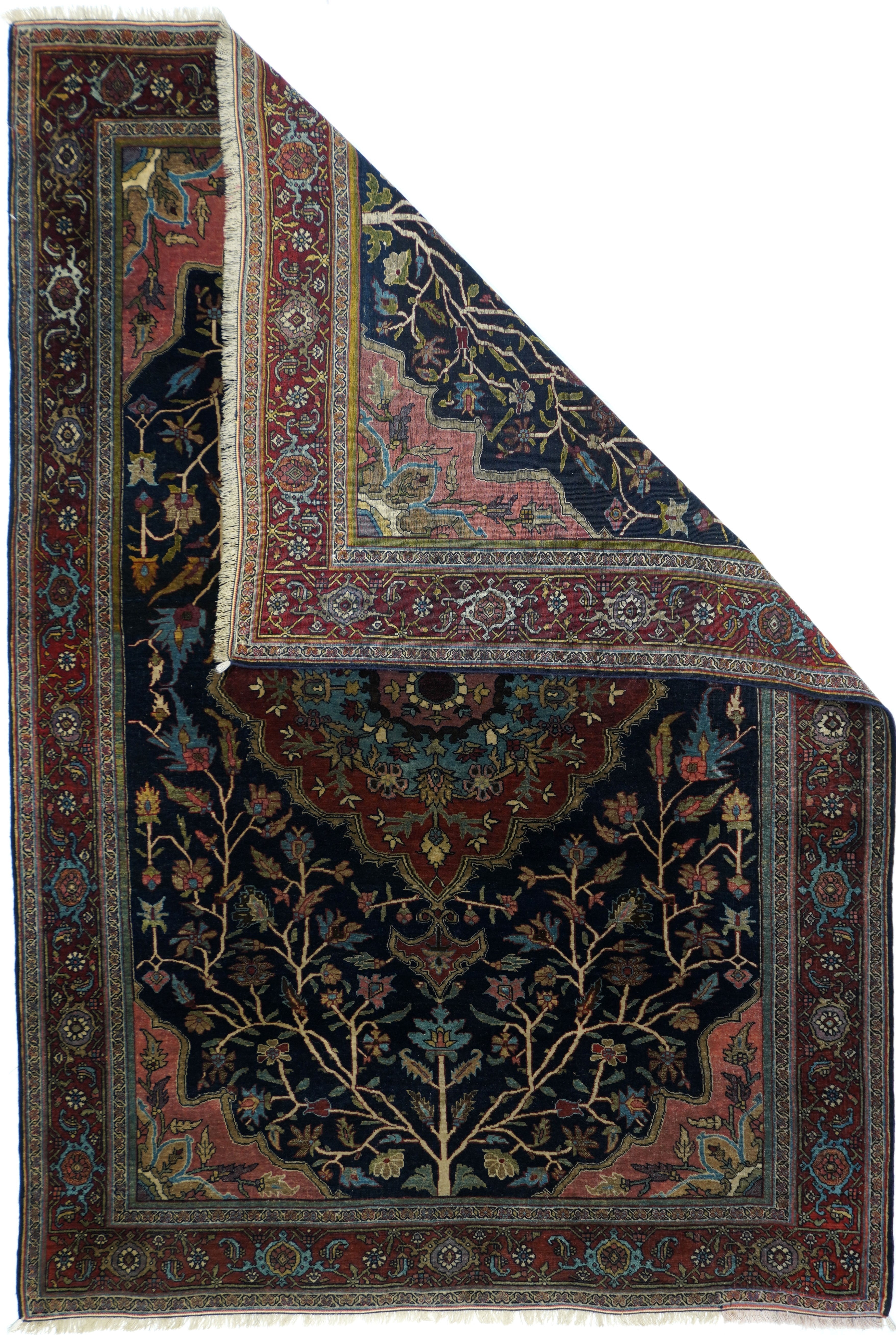 Antique Bidjar Halvaie Rug 5'2'' x 7'0''