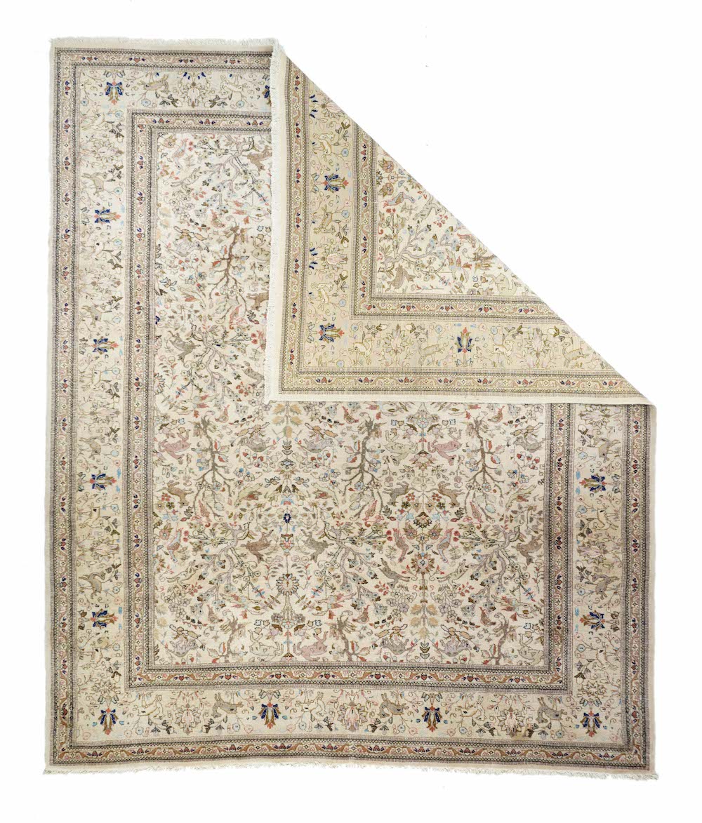 Vintage Tabriz Rug 8'1'' x 10'1''