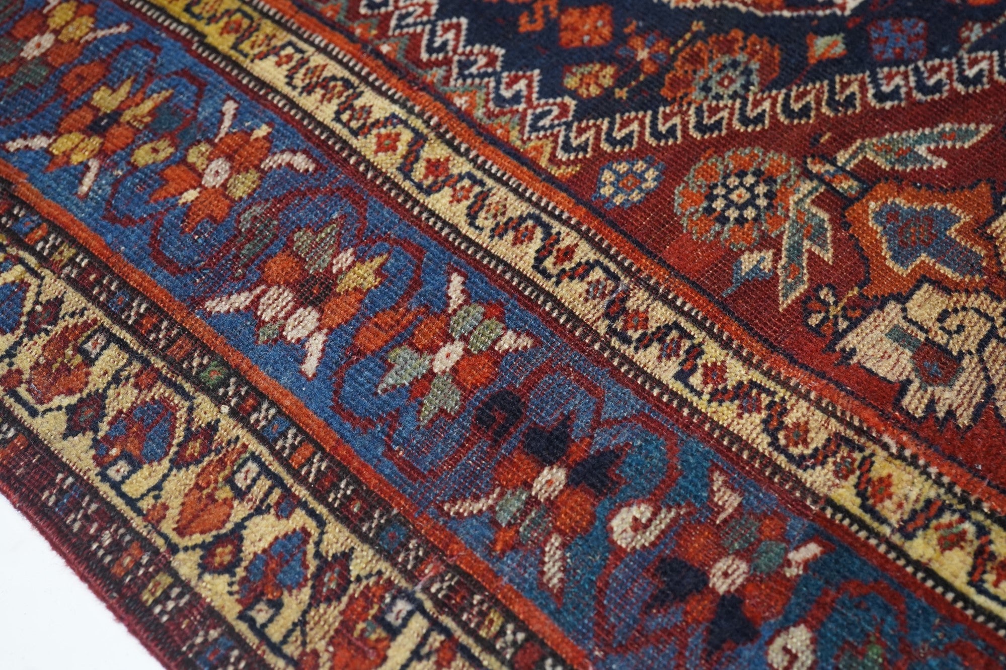 Antique Qashqai Rug 5'1" x 7' 1"