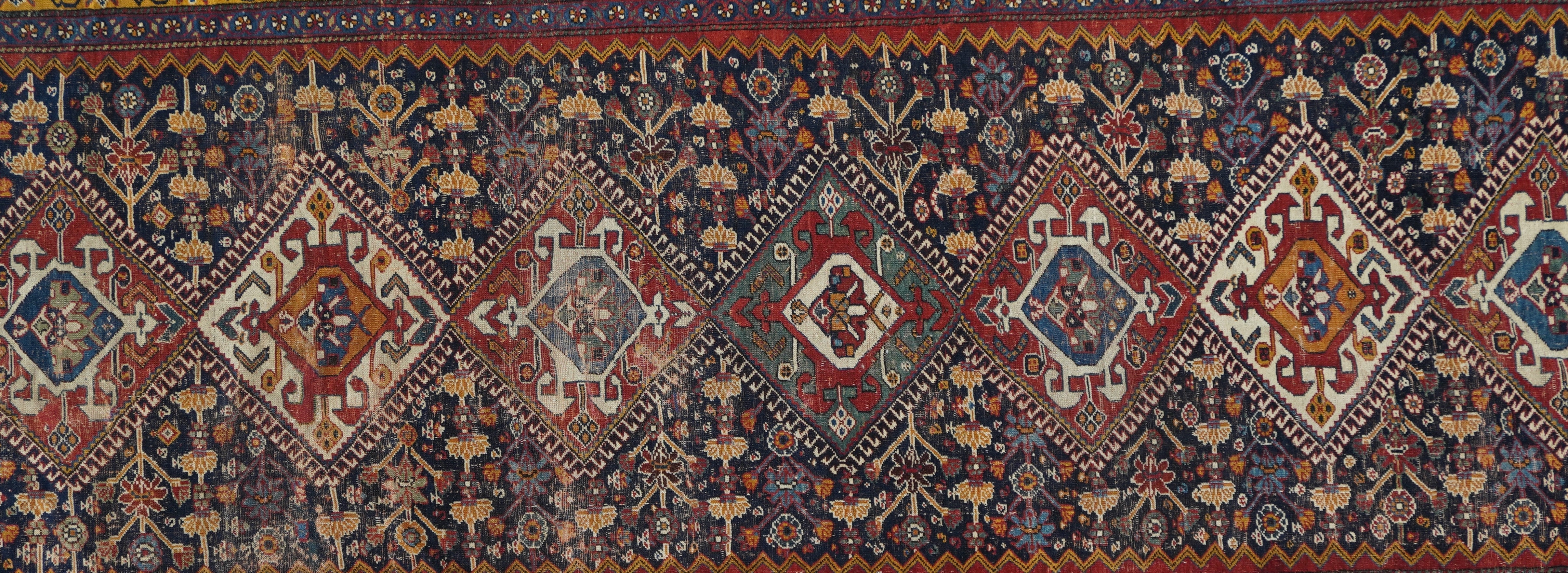 Antique Qashkai Runner 3'9'' x 11'8''