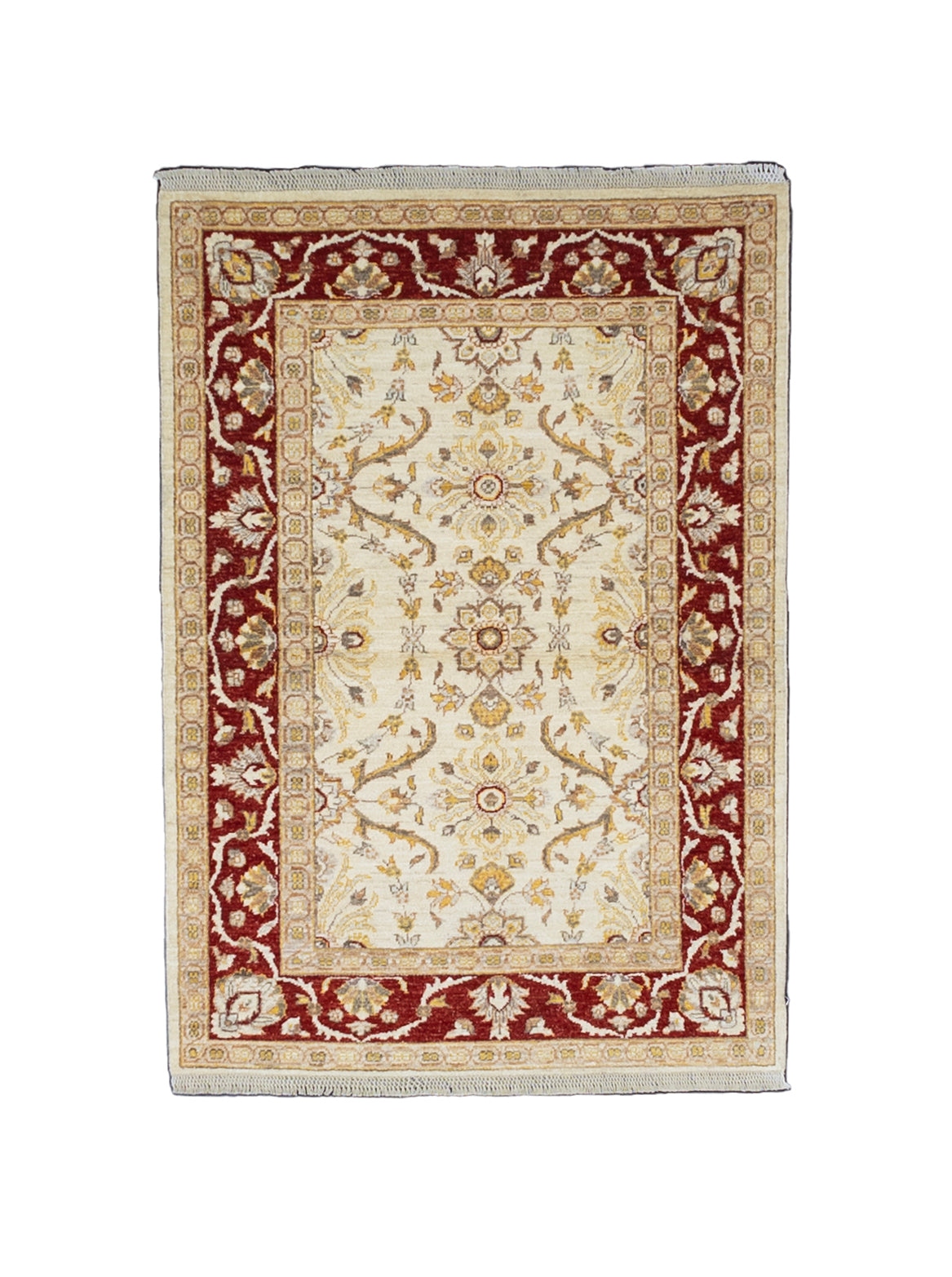 Peshawar Rug 3' 4" x 4' 10"