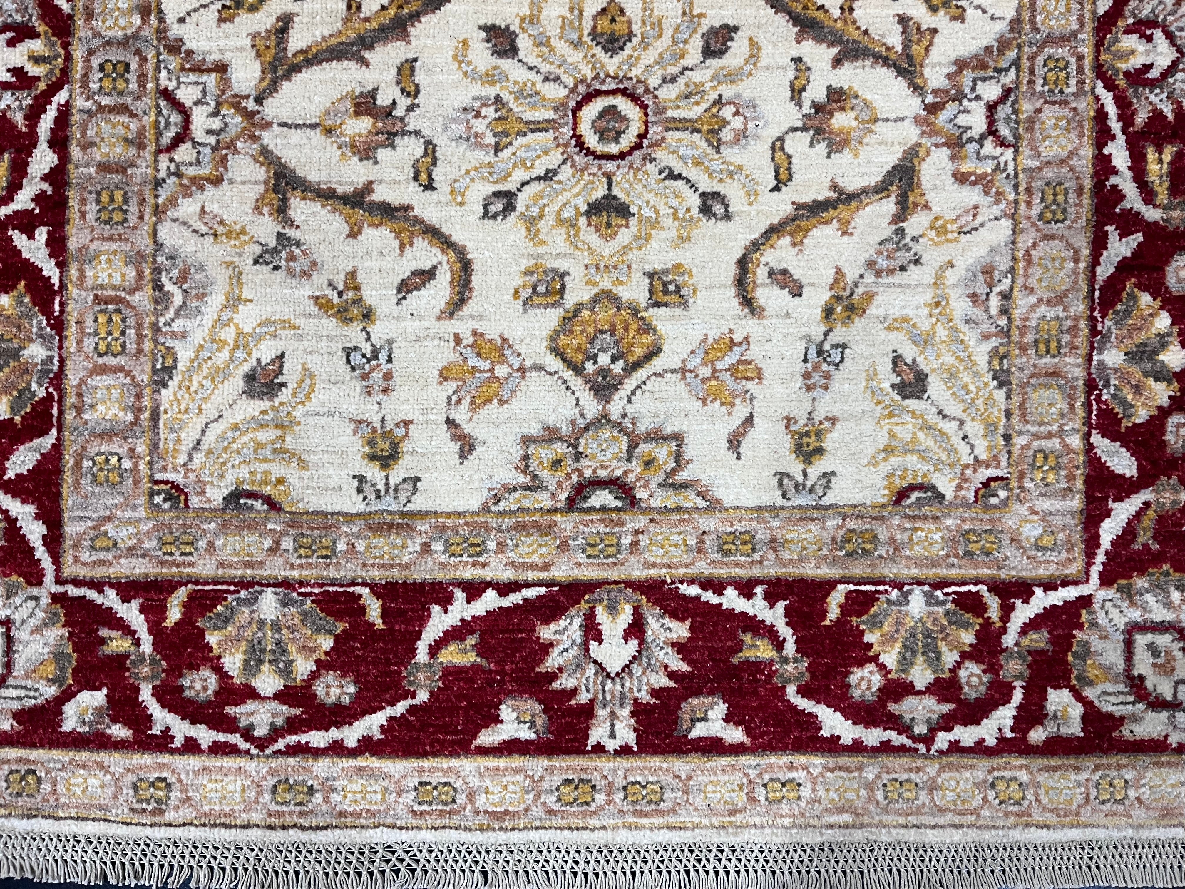 Peshawar Rug 3' 4" x 4' 10"