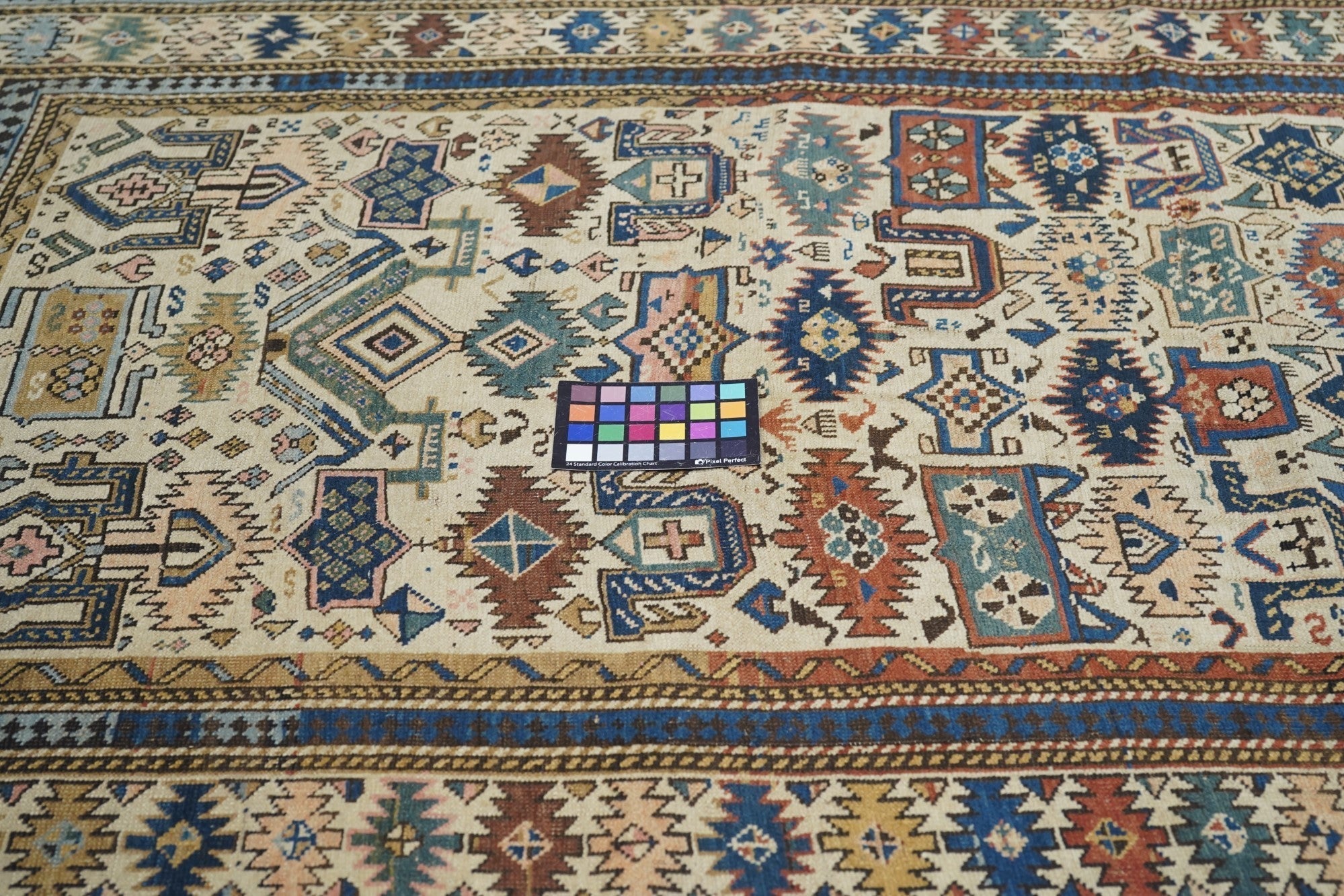 Antique Caucasian Zeikor Rug 4'0" x 5'5''
