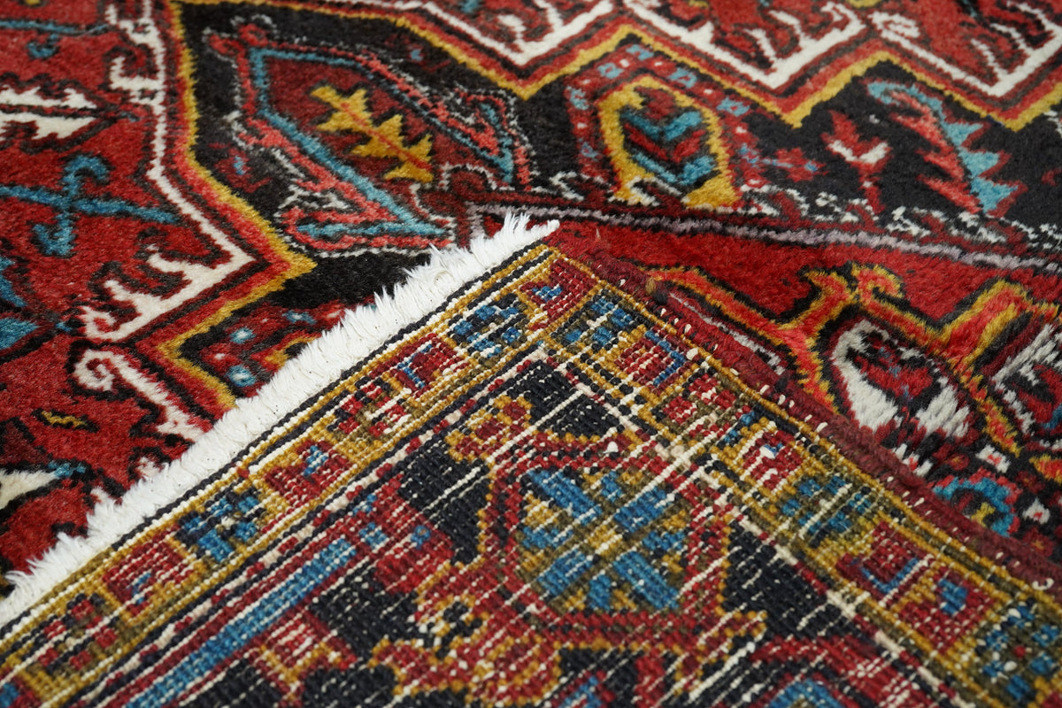 Vintage Heriz Rug 7'3'' x 8'6''