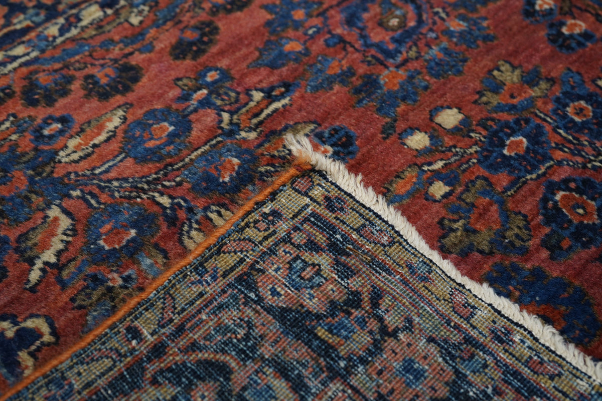 Antique Sarouk Rug 3'8'' x 4'1''