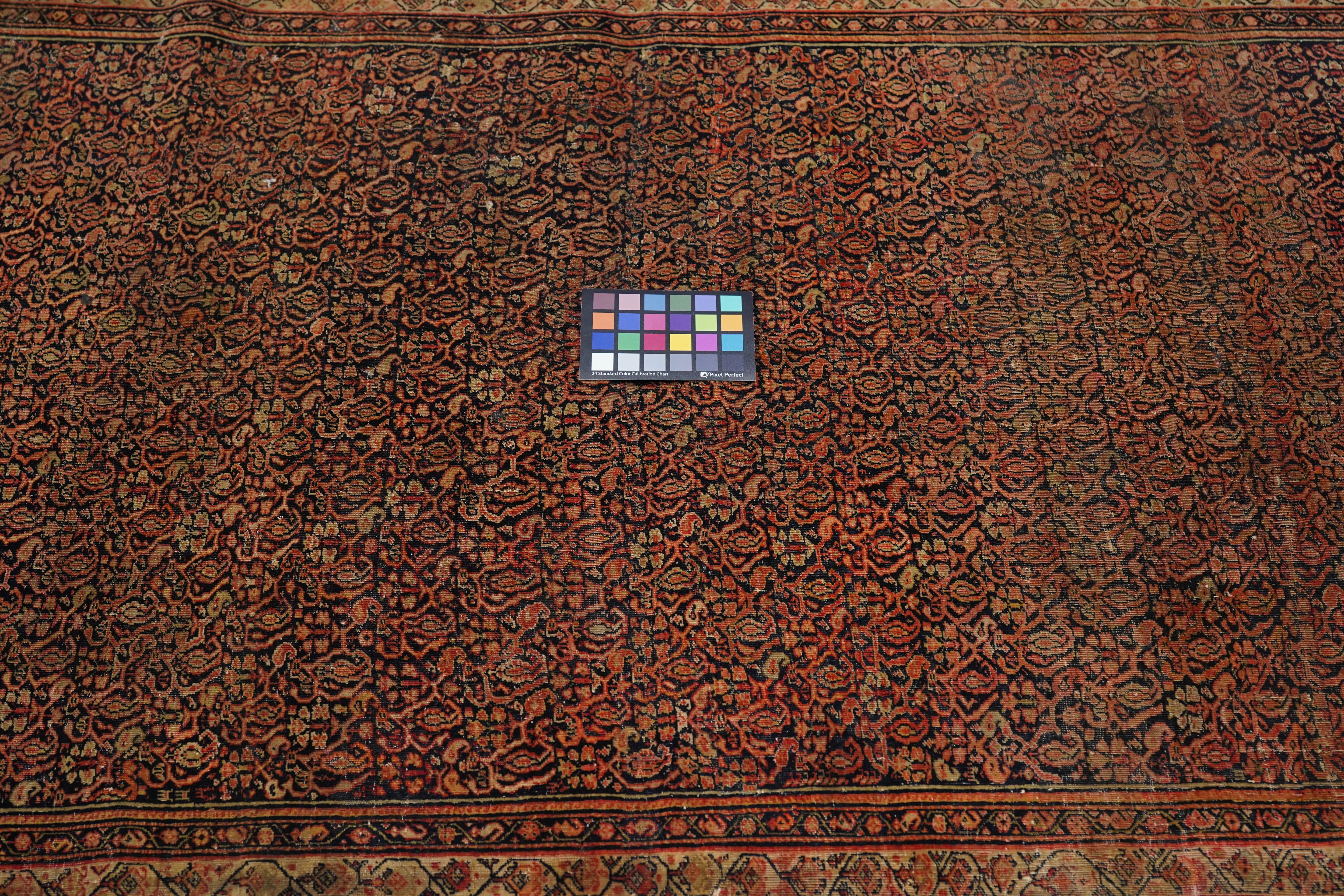 Antique Farahan Sarouk Rug 3' 5" x 5' 10"