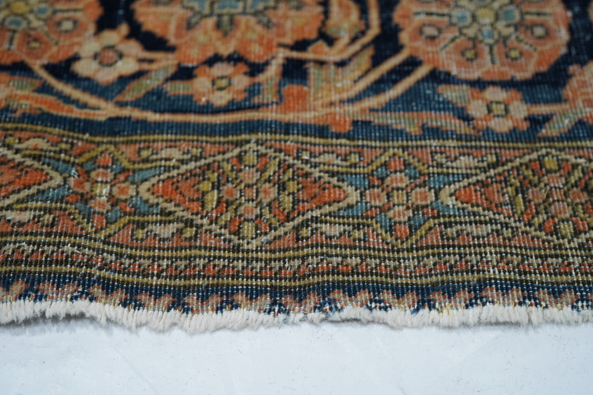 Antique Mohtashem Kashan Rug 4'6'' x 6'6''