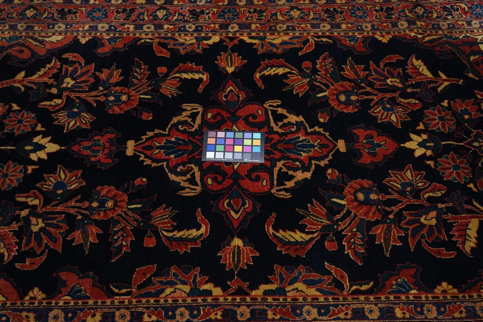 Antique Farahan Sarouk Rug 4'4'' x 6'6''