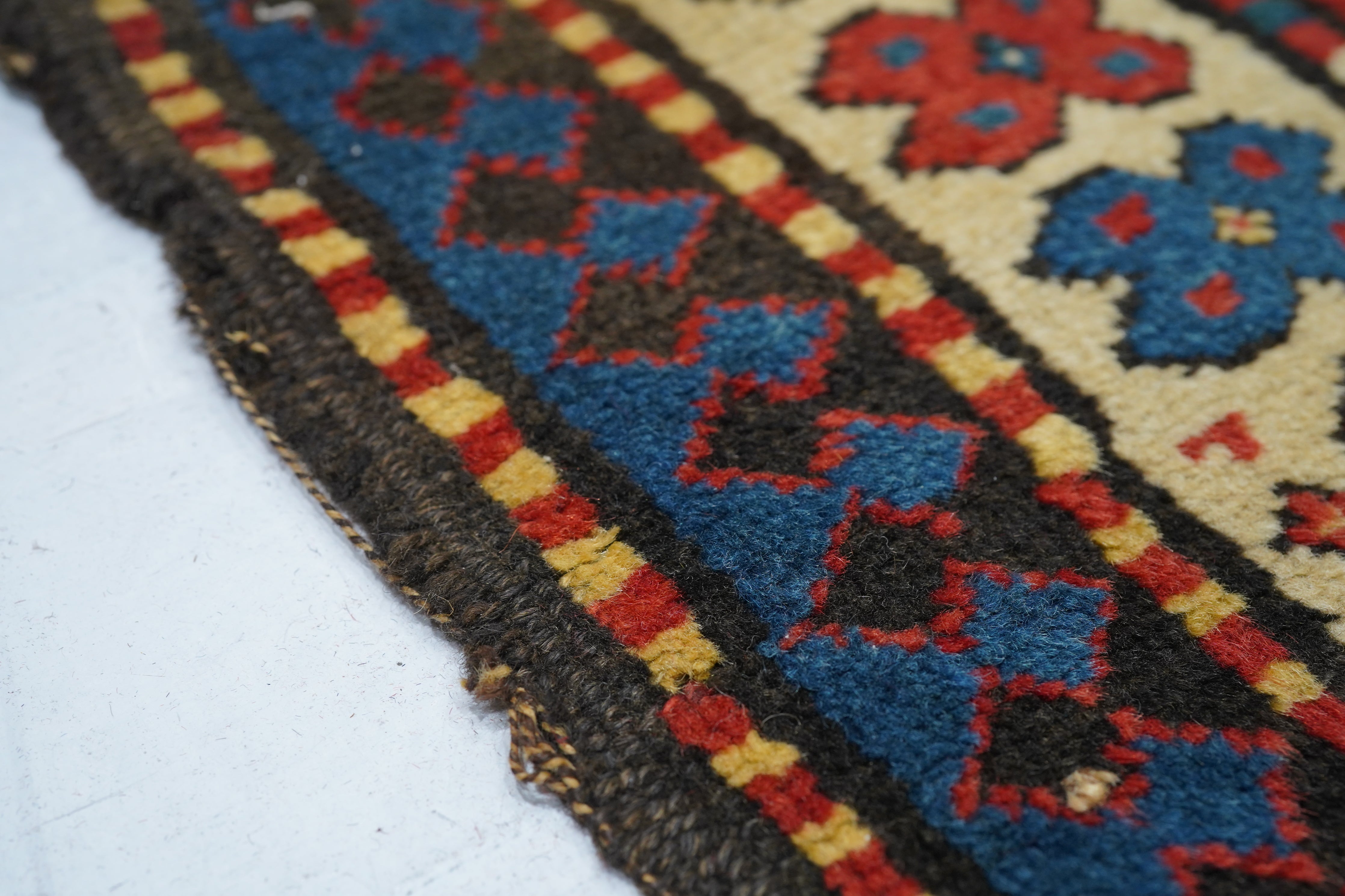Antique Caucasian Ganje Kazak Rug 3'11'' x 6'9''