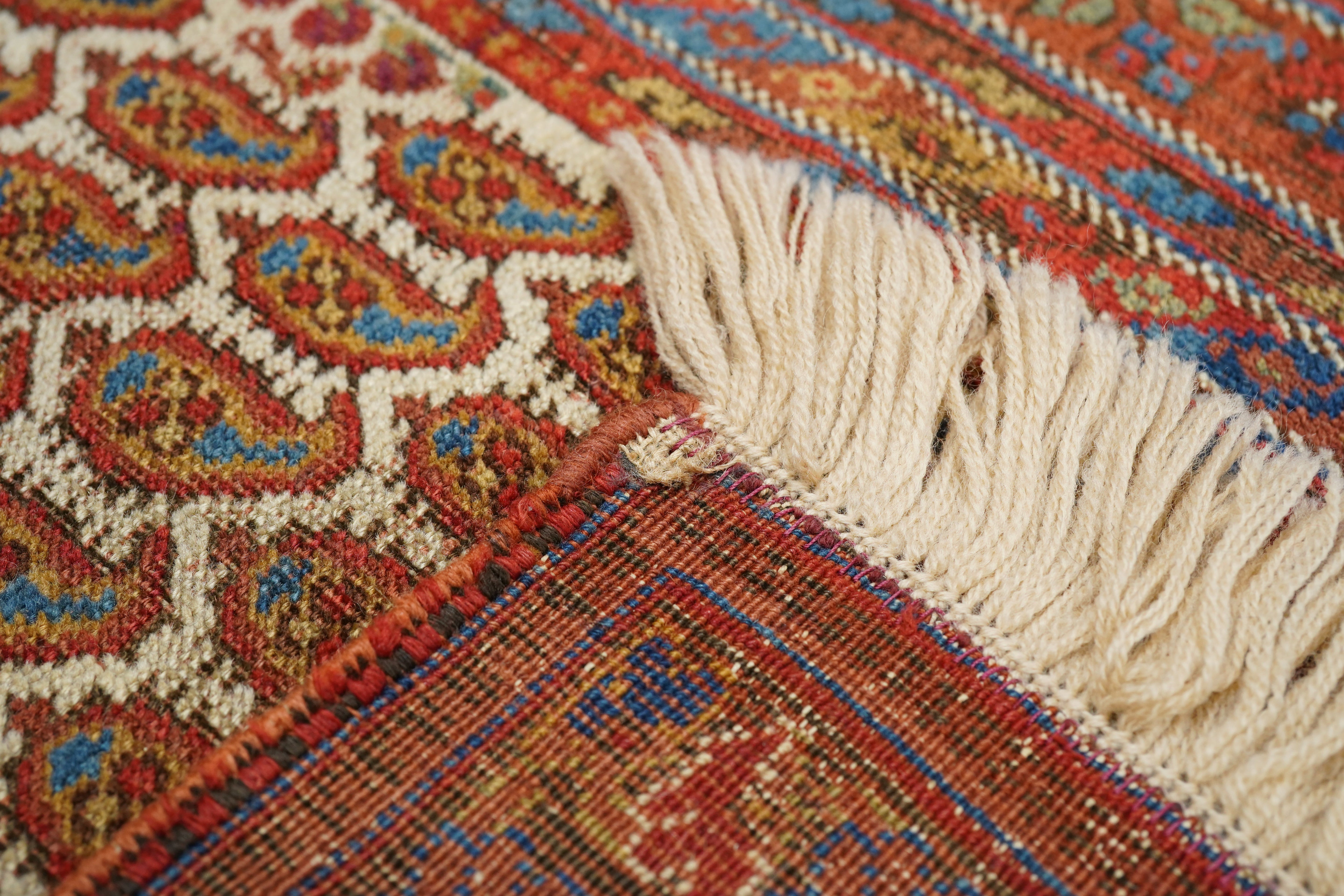 Antique Tribal Afshar Rug 3'2'' x 4'2''