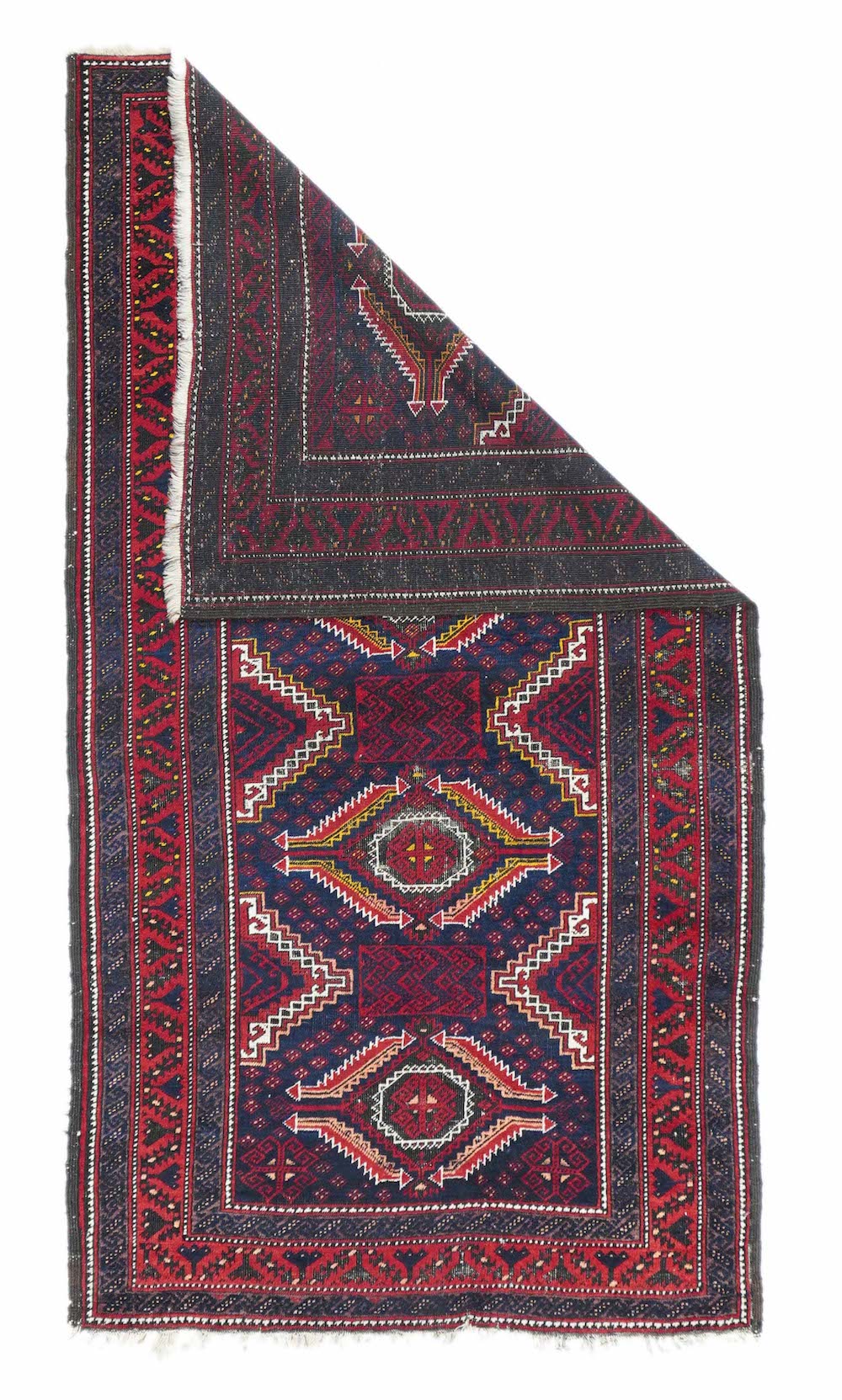 Vintage Baluch Rug 3'5'' x 6'3''