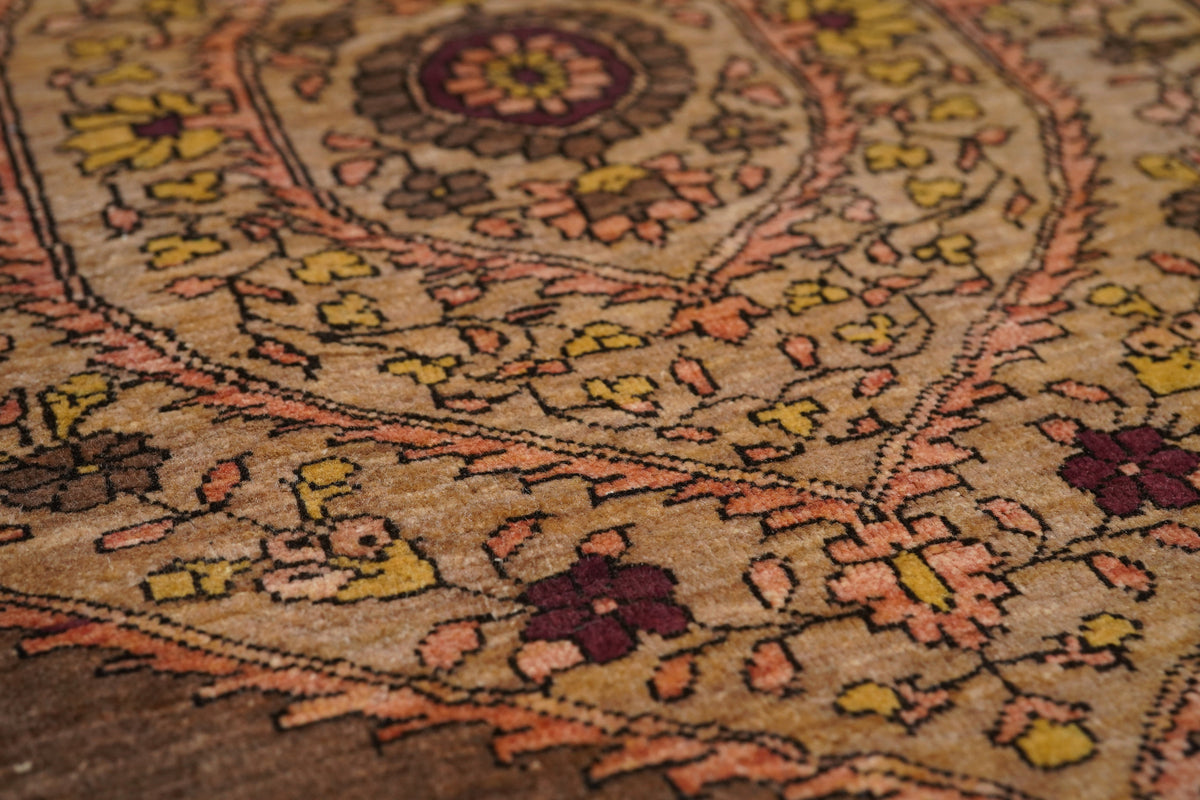 Antique Tabriz Haji Jalili Rug 3'4'' x 5'2''
