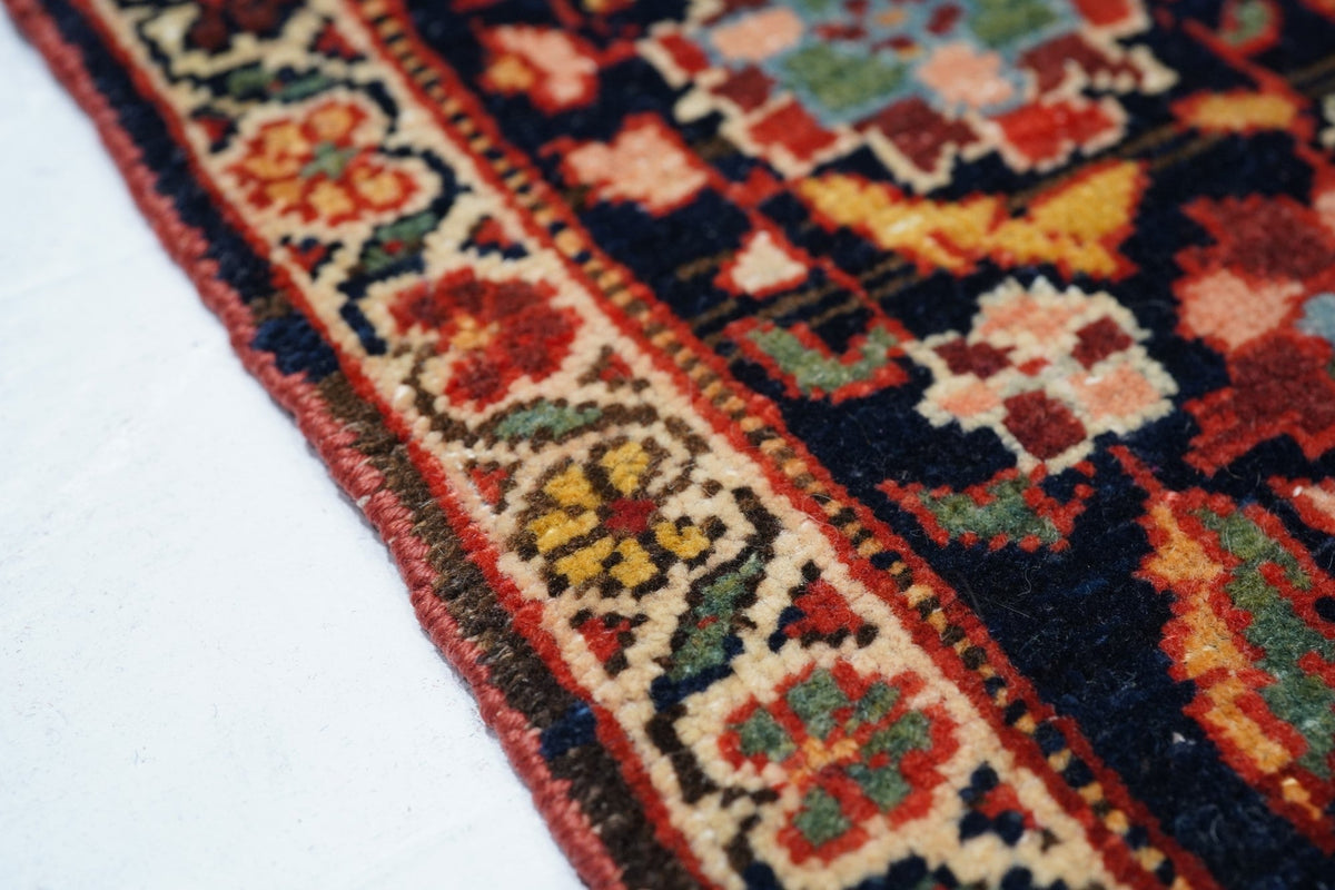 Antique Sarouk Rug 4'3" x 6'10"