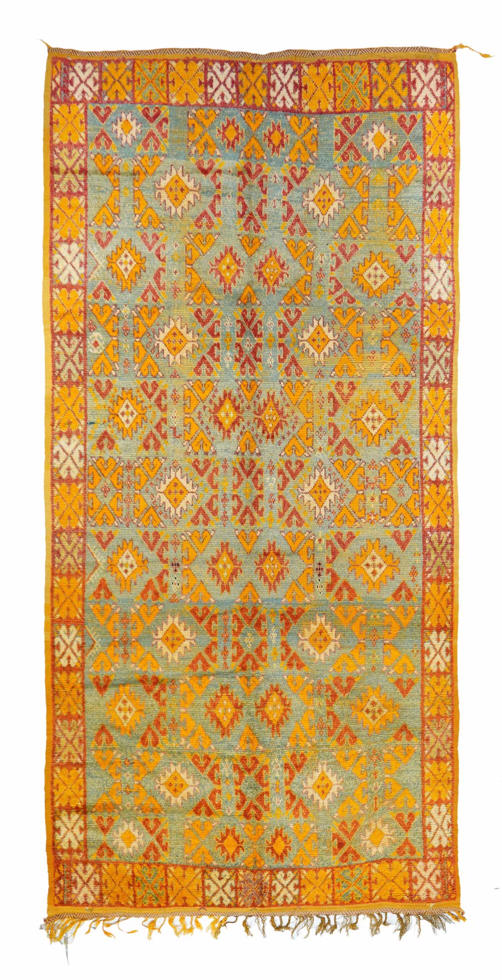 Vintage Moroccan Rug 4'8'' x 9'8''
