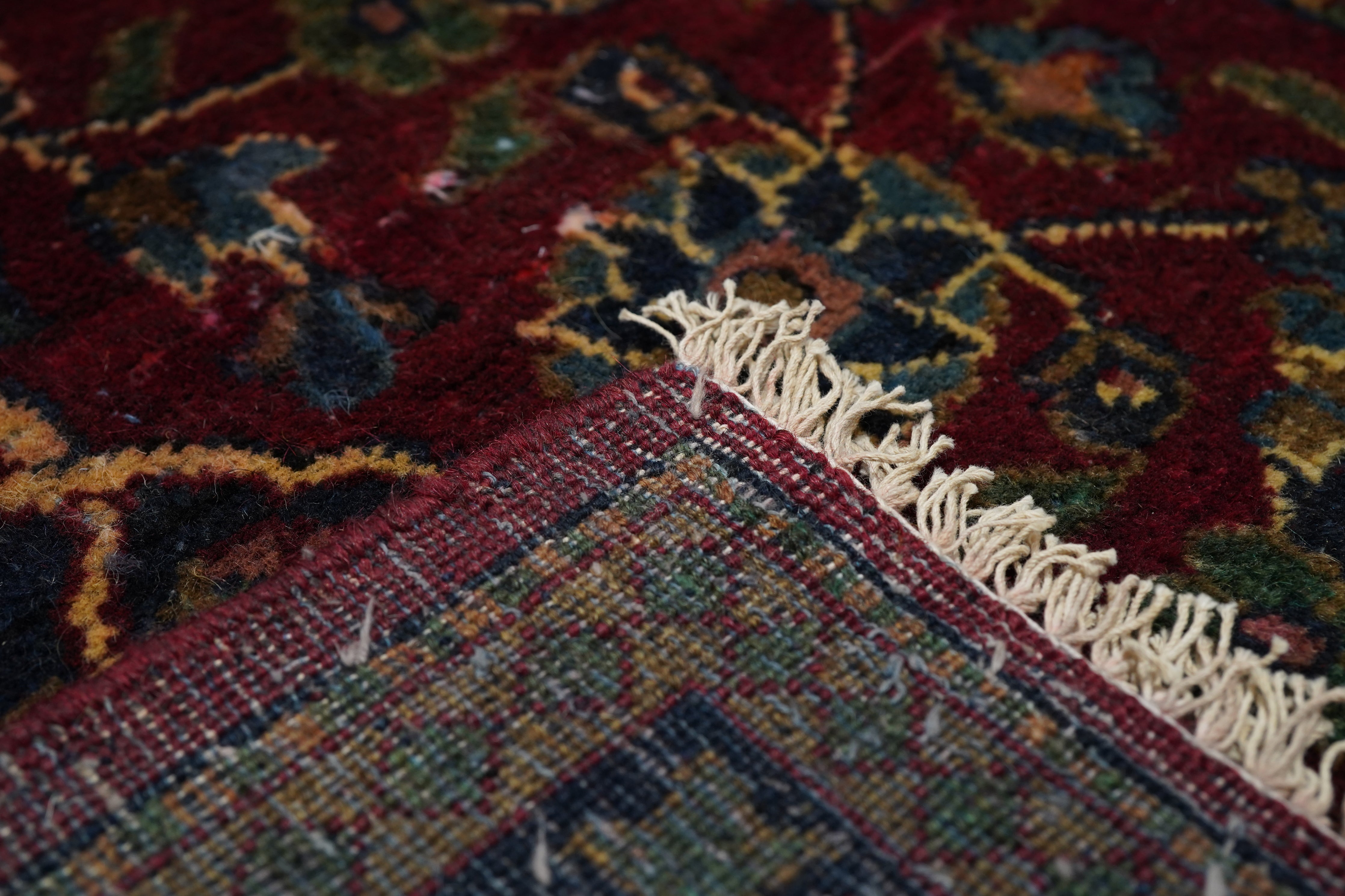 Vintage Kashan Rug 4'6'' x 6'6''