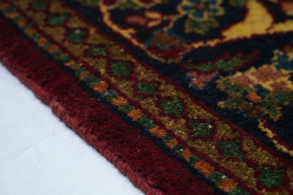 Vintage Kashan Rug 4'6'' x 6'6''