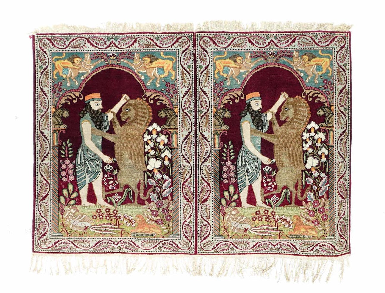 Antique Kerman Rug 2'9'' x 4'2''