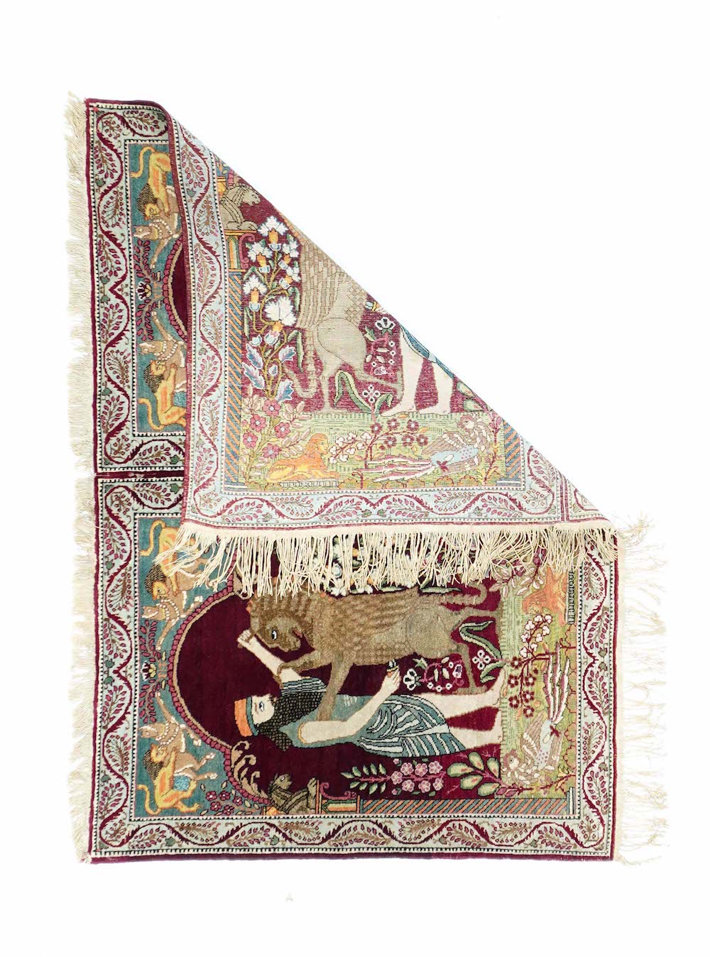 Antique Kerman Rug 2'9'' x 4'2''