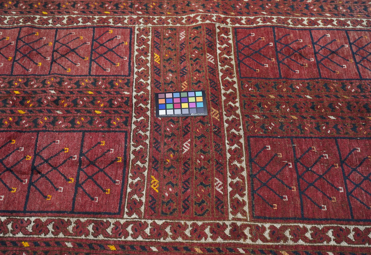Vintage Turkmen Rug 4'11'' x 7'7''