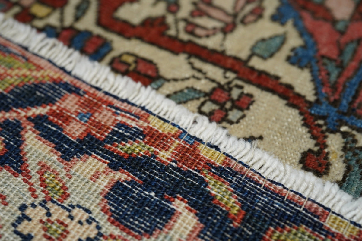 Antique Sarouk Rug 3'3'' x 4'11''